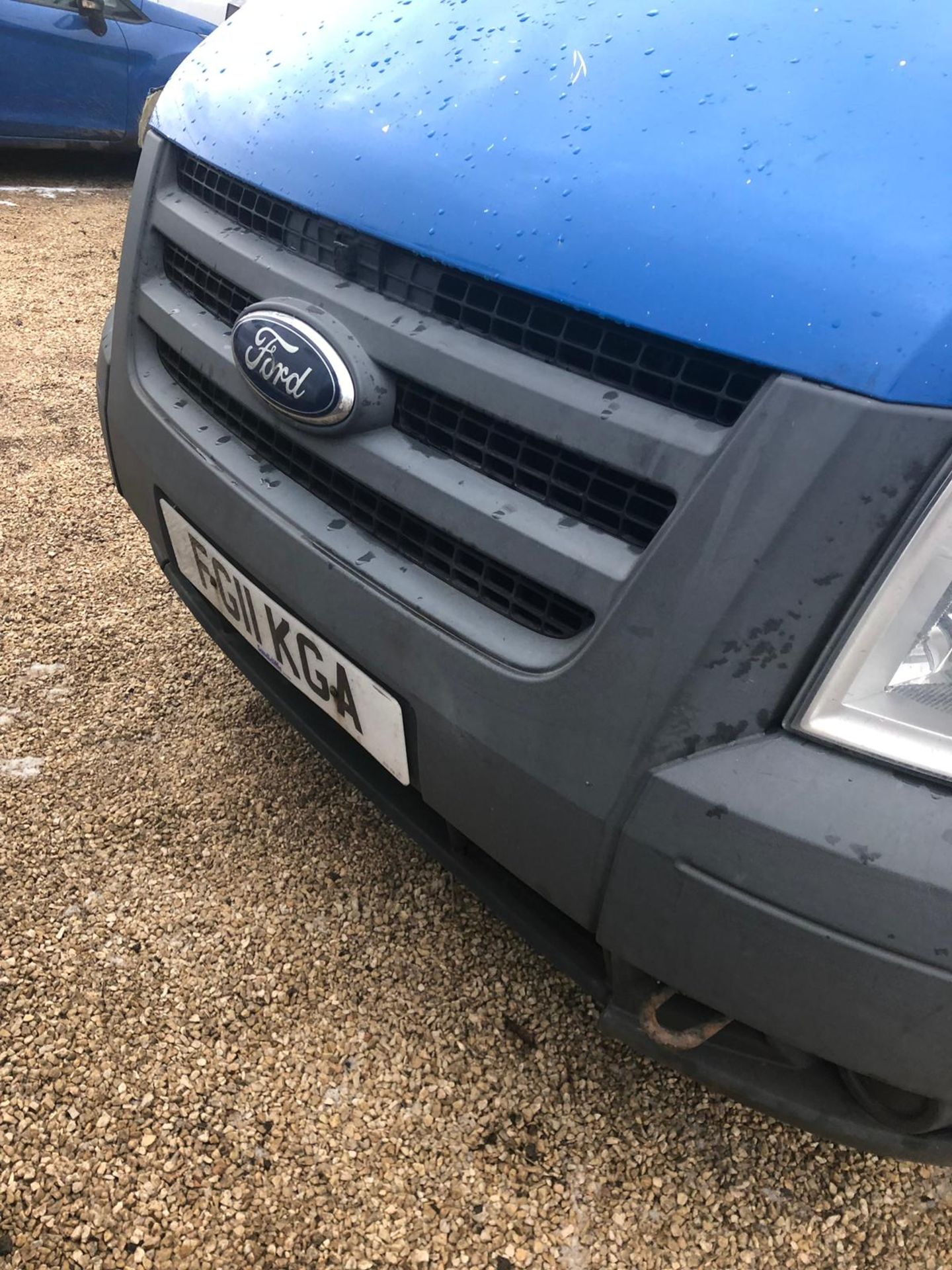 2011/11 REG FORD TRANSIT 115 T350L DOUBLE CAB RWD BLUE DIESEL TIPPER, SHOWING 0 FORMER KEEPERS - Image 3 of 12