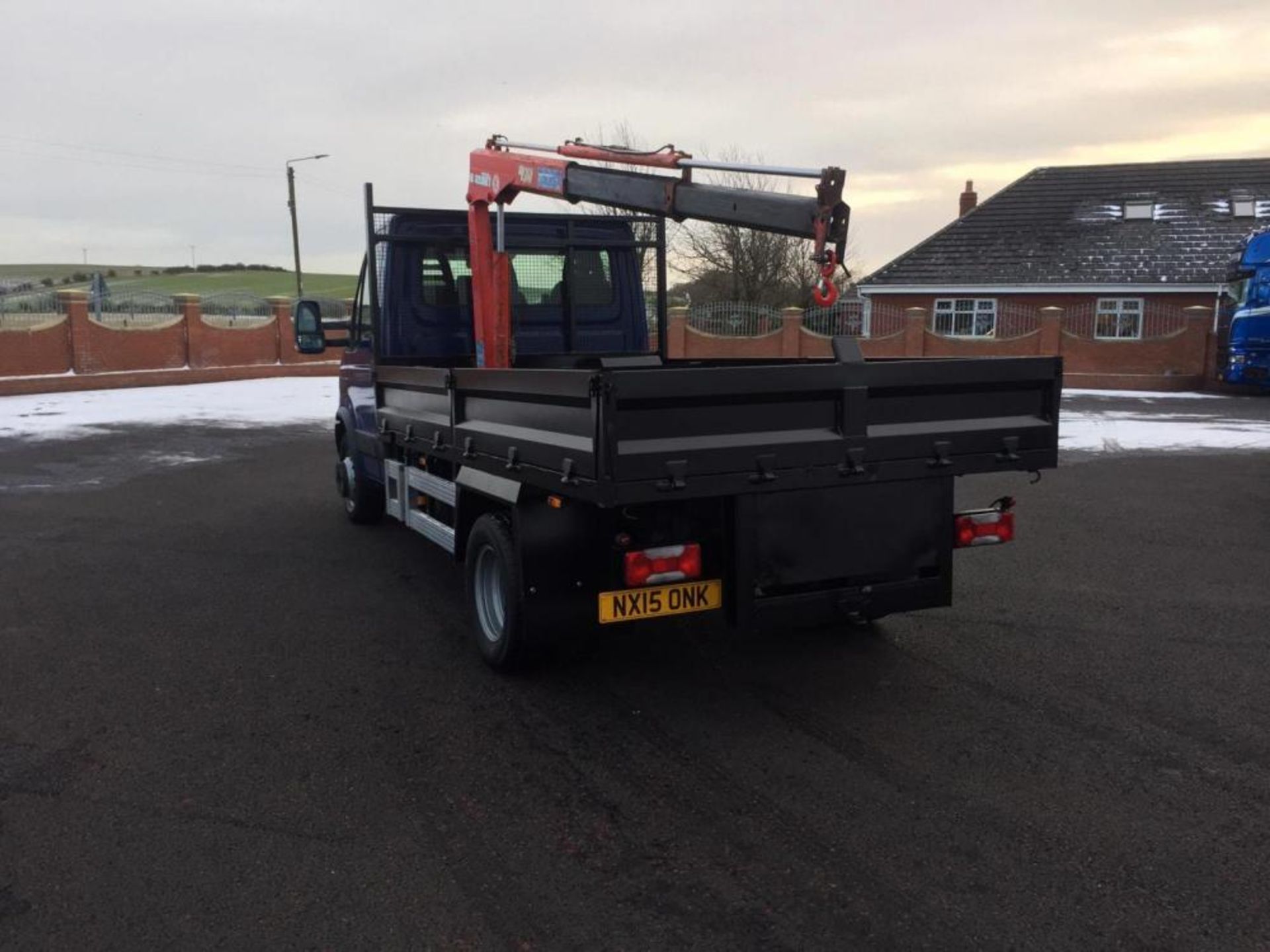 2015/15 REG IVECO DAILY 70C17 HIAB LORRY 7 TON GROSS CRANE MAXI LIFT 260 CRANE 12FT BODY *PLUS VAT* - Image 4 of 10