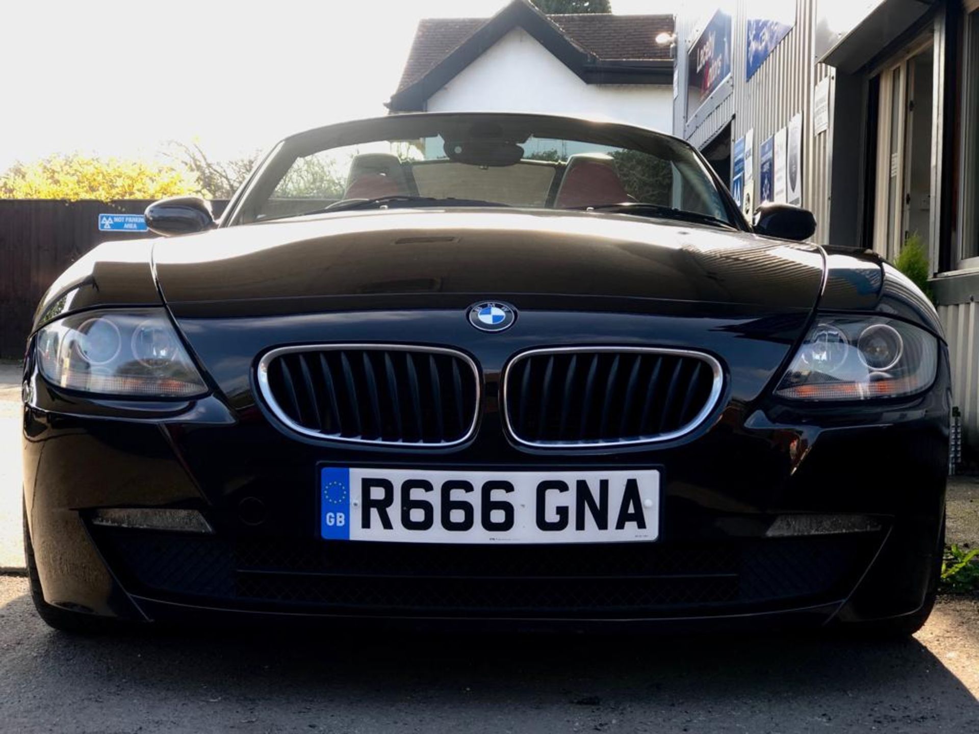 2006/06 REG BMW Z4 SI SPORT AUTOMATIC 2.5 PETROL CONVERTIBLE DARK RED LEATHER *NO VAT* - Image 4 of 16