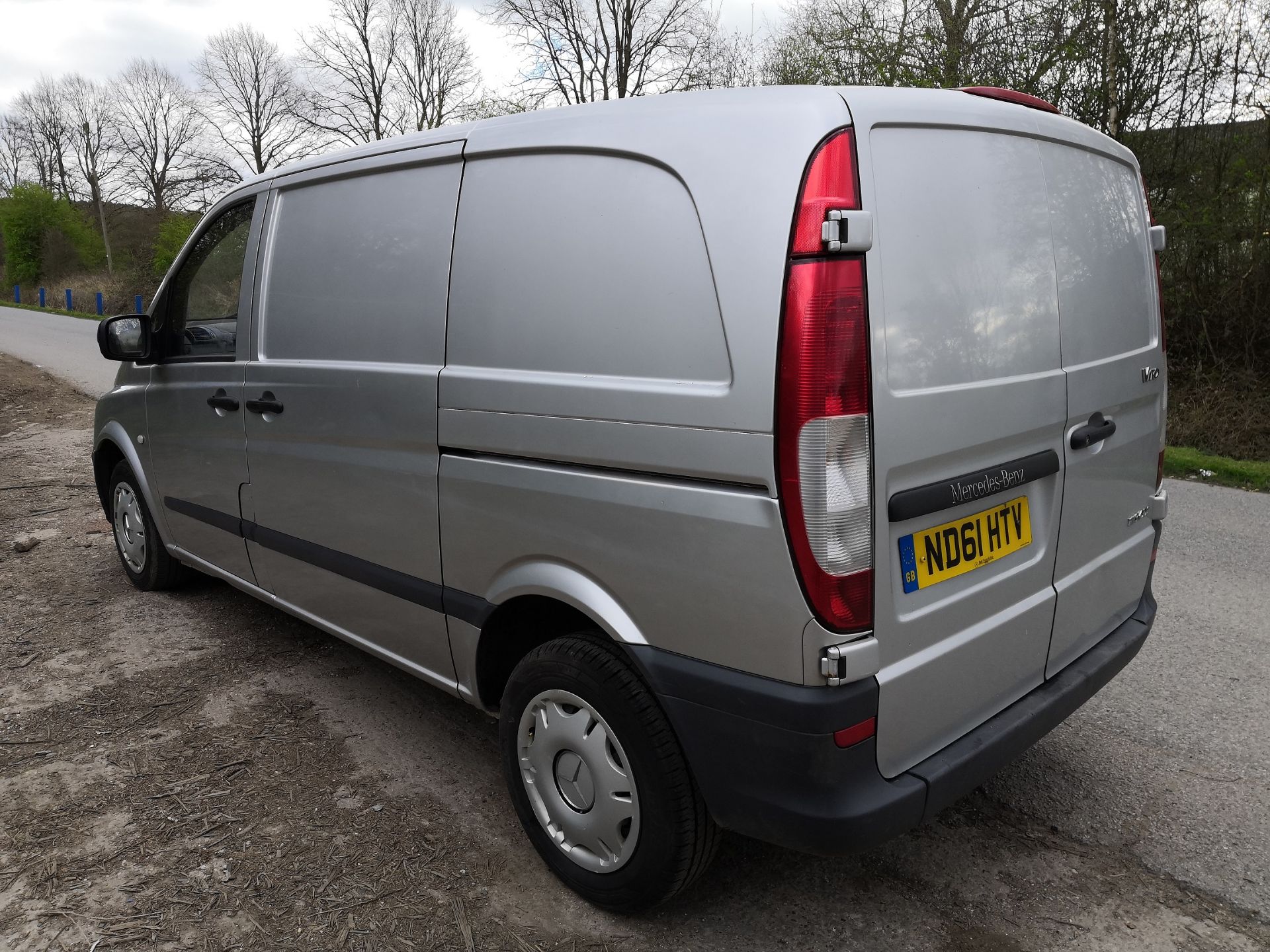 2011/61 REG MERCEDES-BENZ VITO 113 CDI SILVER DIESEL PANEL VAN, SHOWING 0 FORMER KEEPERS *NO VAT* - Image 4 of 14