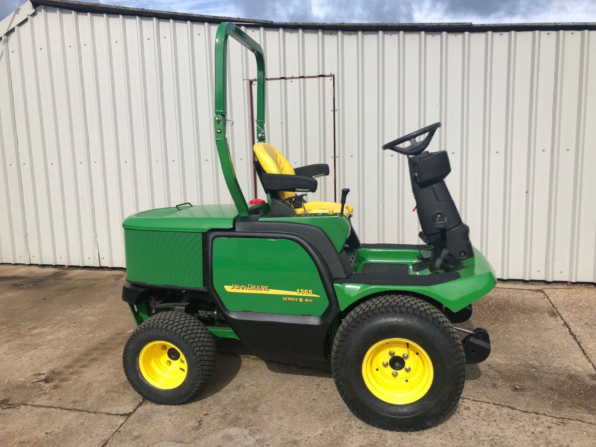 JOHN DEERE 1565 UPFRONT MOWER- POWER PLANT ONLY, 1266 HOURS GENUINE, 12 REG, 37HP. *PLUS VAT*