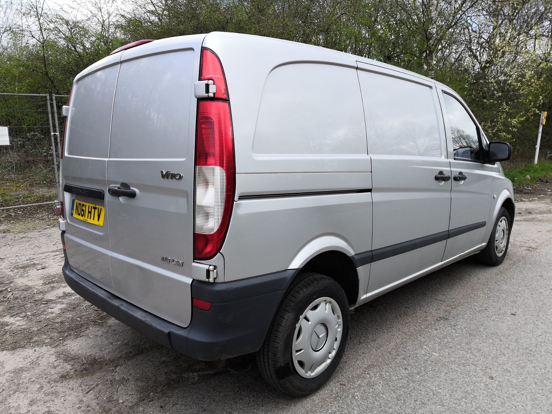 2011/61 REG MERCEDES-BENZ VITO 113 CDI SILVER DIESEL PANEL VAN, SHOWING 0 FORMER KEEPERS *NO VAT* - Image 6 of 14