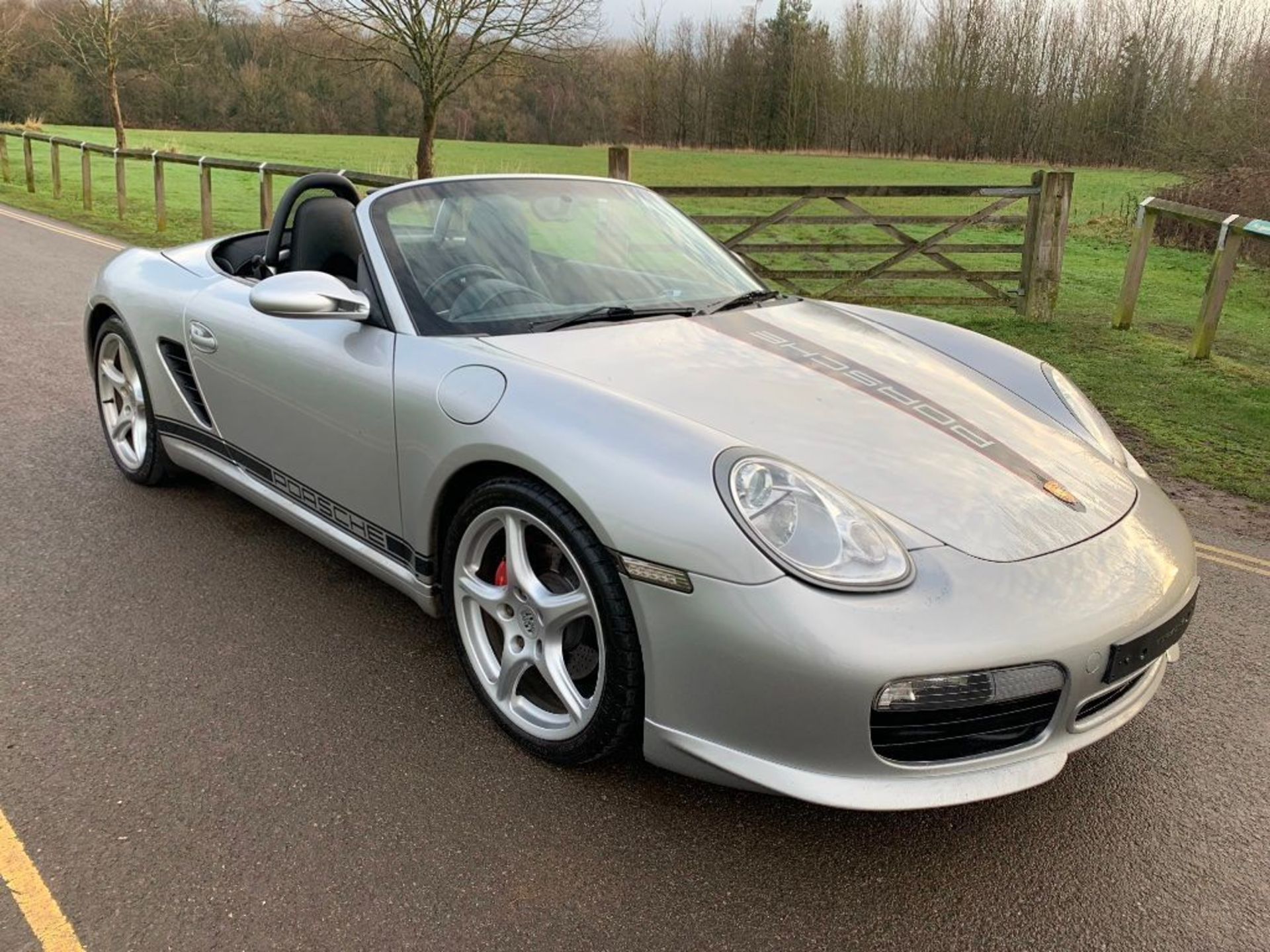 2008/08 REG PORSCHE BOXSTER S SPORT EDITION 3.4 PETROL CONVERTIBLE, PRIVATE REG INCLUDED *NO VAT*