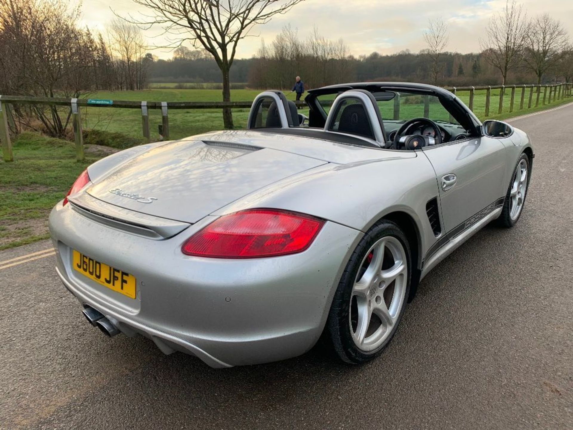 2008/08 REG PORSCHE BOXSTER S SPORT EDITION 3.4 PETROL CONVERTIBLE, PRIVATE REG INCLUDED *NO VAT* - Image 11 of 19