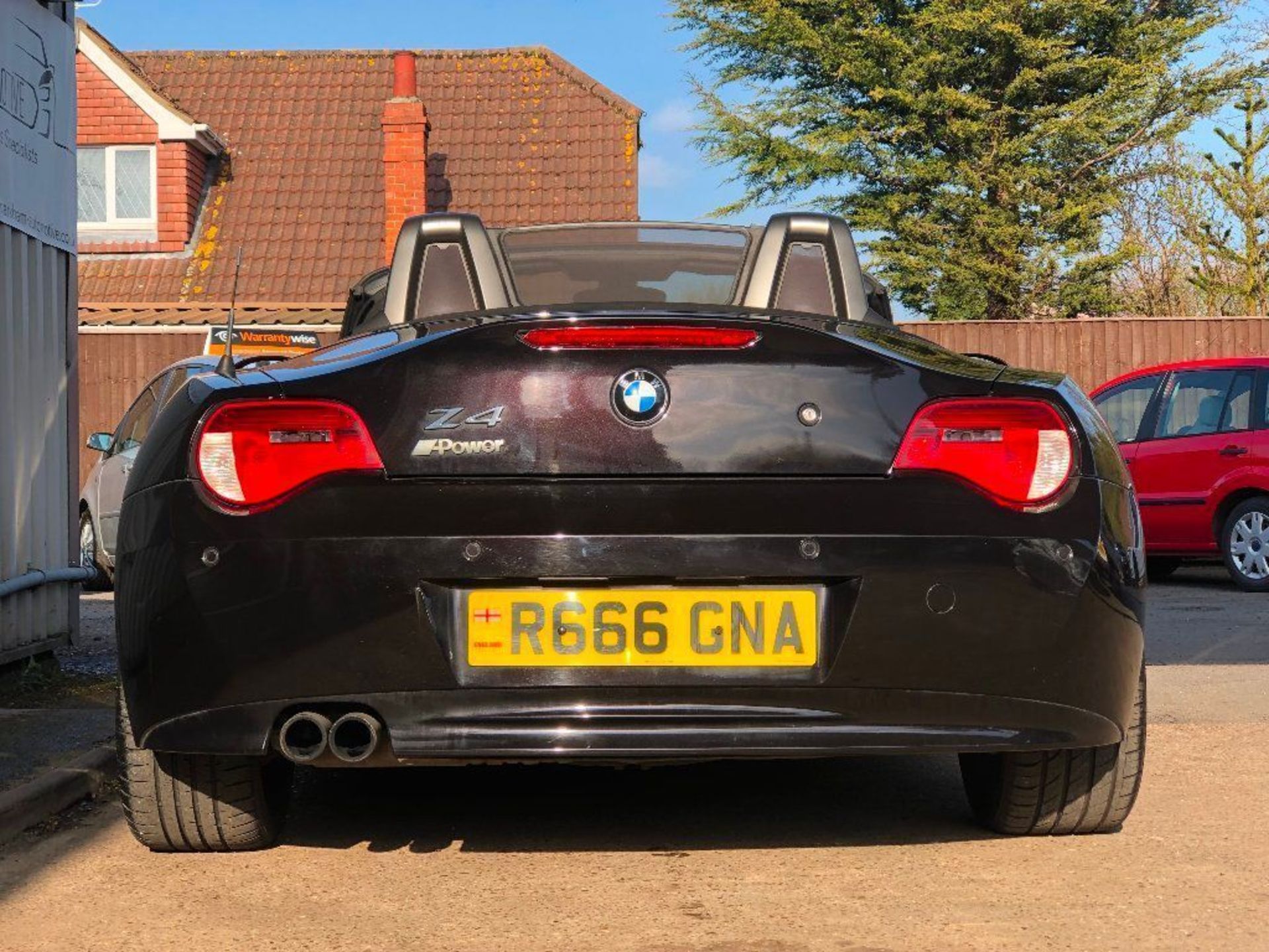 2006/06 REG BMW Z4 SI SPORT AUTOMATIC 2.5 PETROL CONVERTIBLE DARK RED LEATHER *NO VAT* - Image 9 of 16