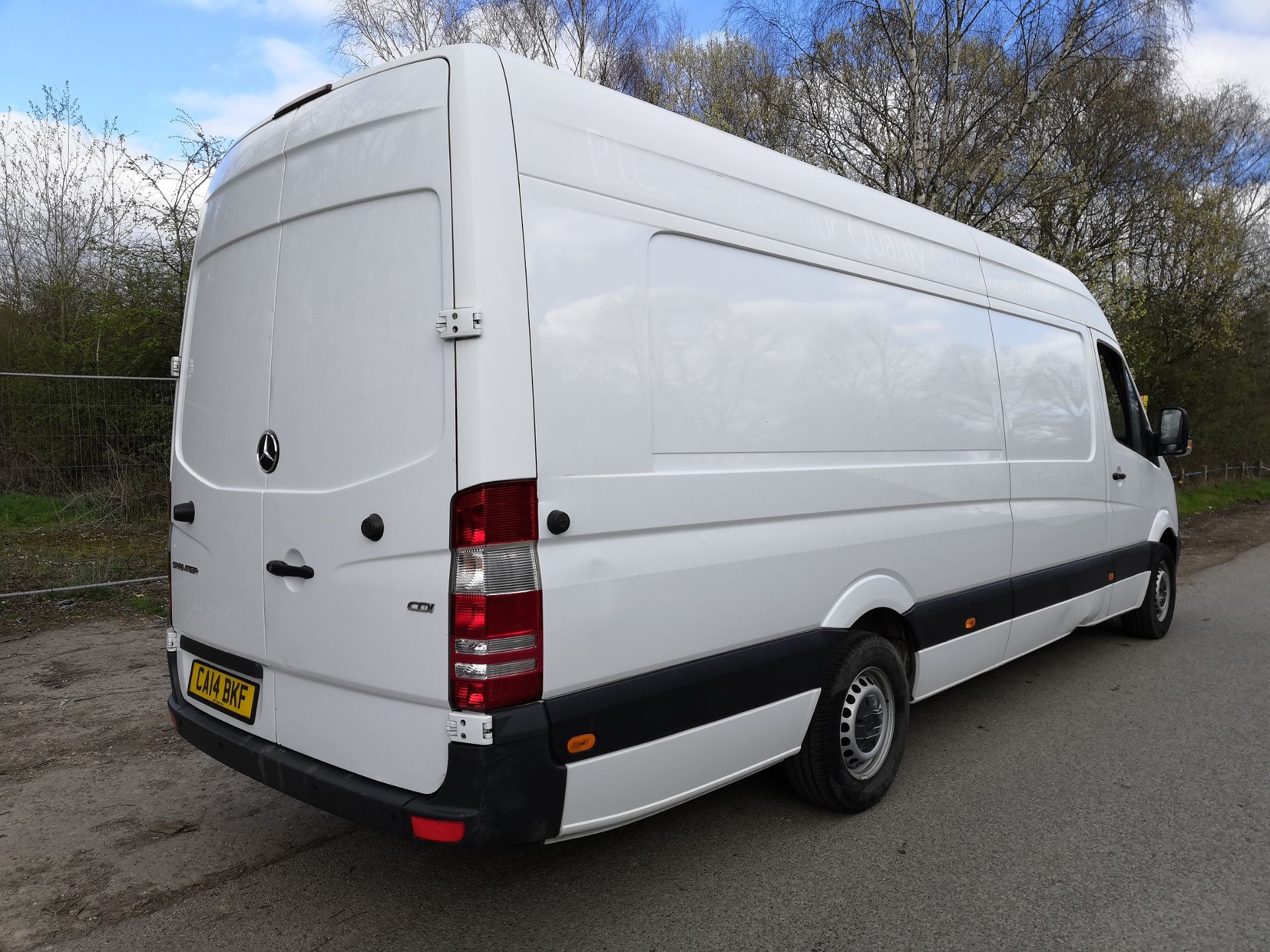 2014/14 REG MERCEDES-BENZ SPRINTER 313 CDI XLWB WHITE DIESEL PANEL VAN, ONLY 13K MILES! *NO VAT* - Image 6 of 17