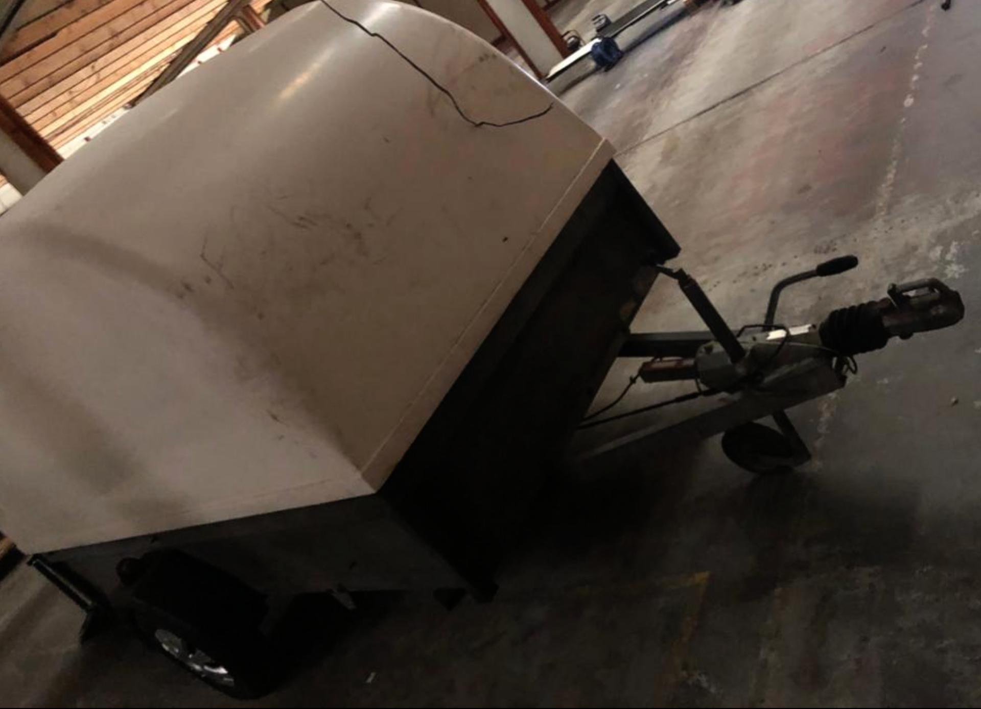 SPECIALIST SINGLE AXLE TOWABLE MOTORBIKE TRANSPORT COVERED TRAILER RAMP *PLUS VAT* - £1500 RESERVE! - Bild 2 aus 8