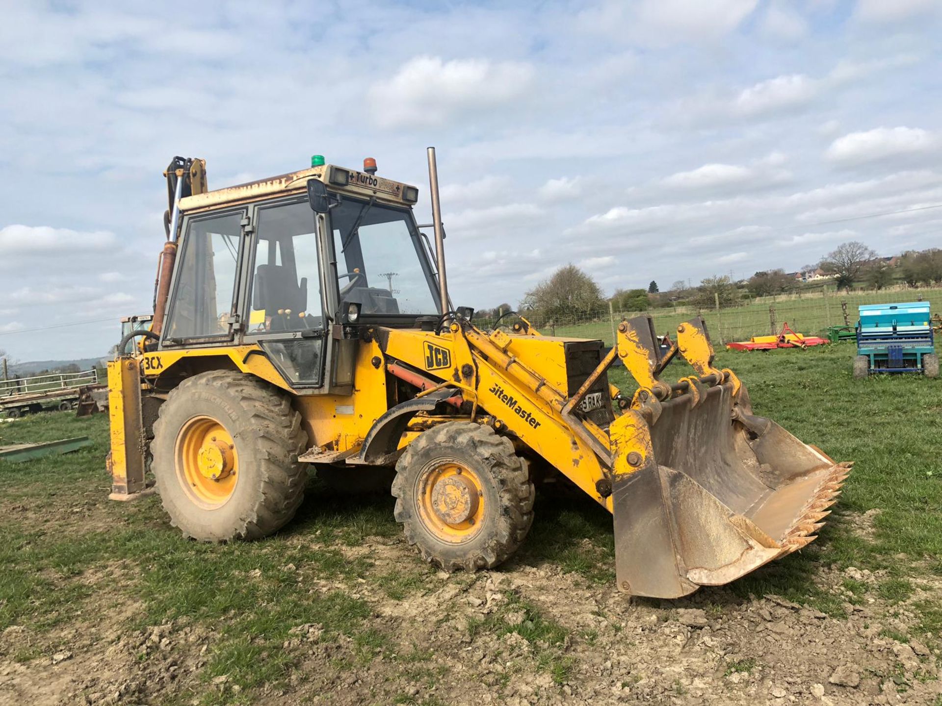 1990/H REG JCB 3CX SITE MASTER 4X4 TURBO PLUS, RUNS WORKS AND DRIVES, 4 IN 1 BUCKET *PLUS VAT*