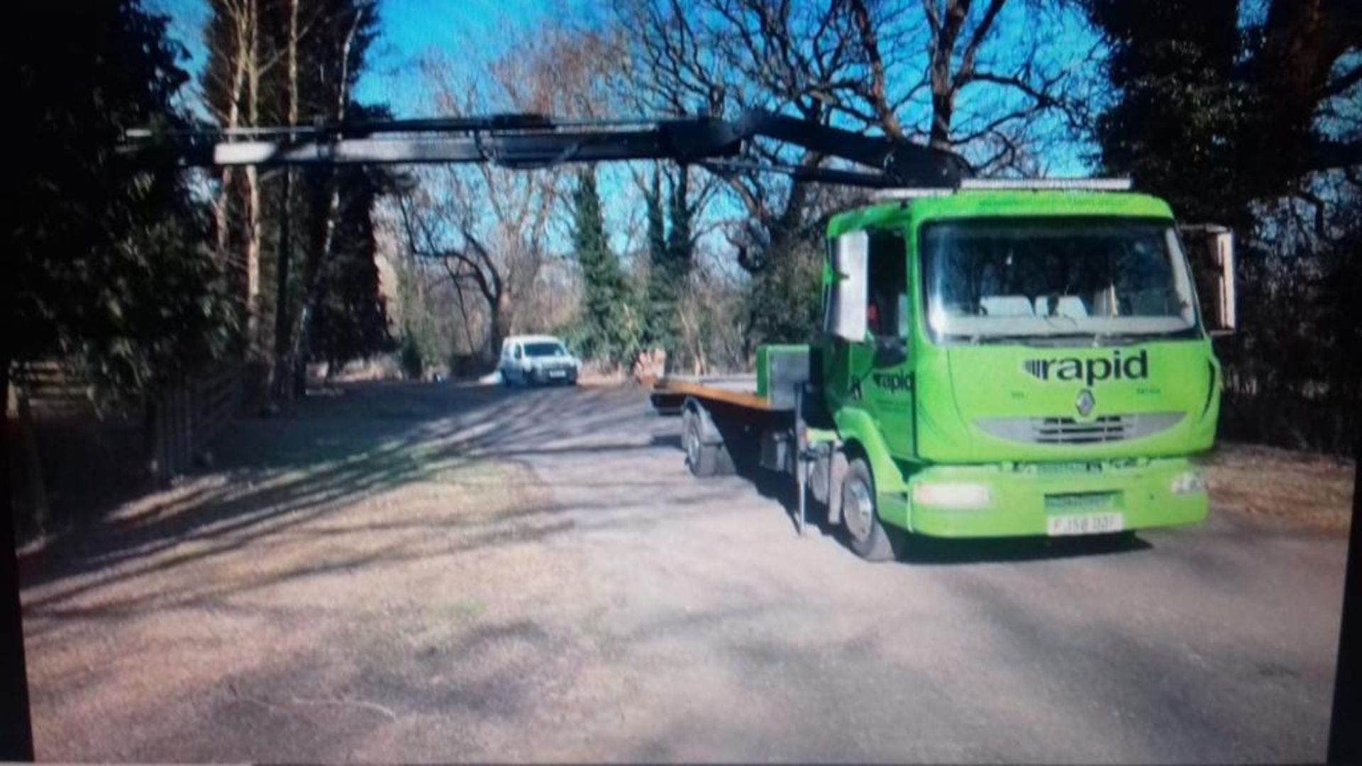 2008/58 REG RENAULT MIDLUM TILT AND SLIDE 21FT BED LENGTH RECOVERY LORRY WITH CRANE *NO VAT* - Image 9 of 30