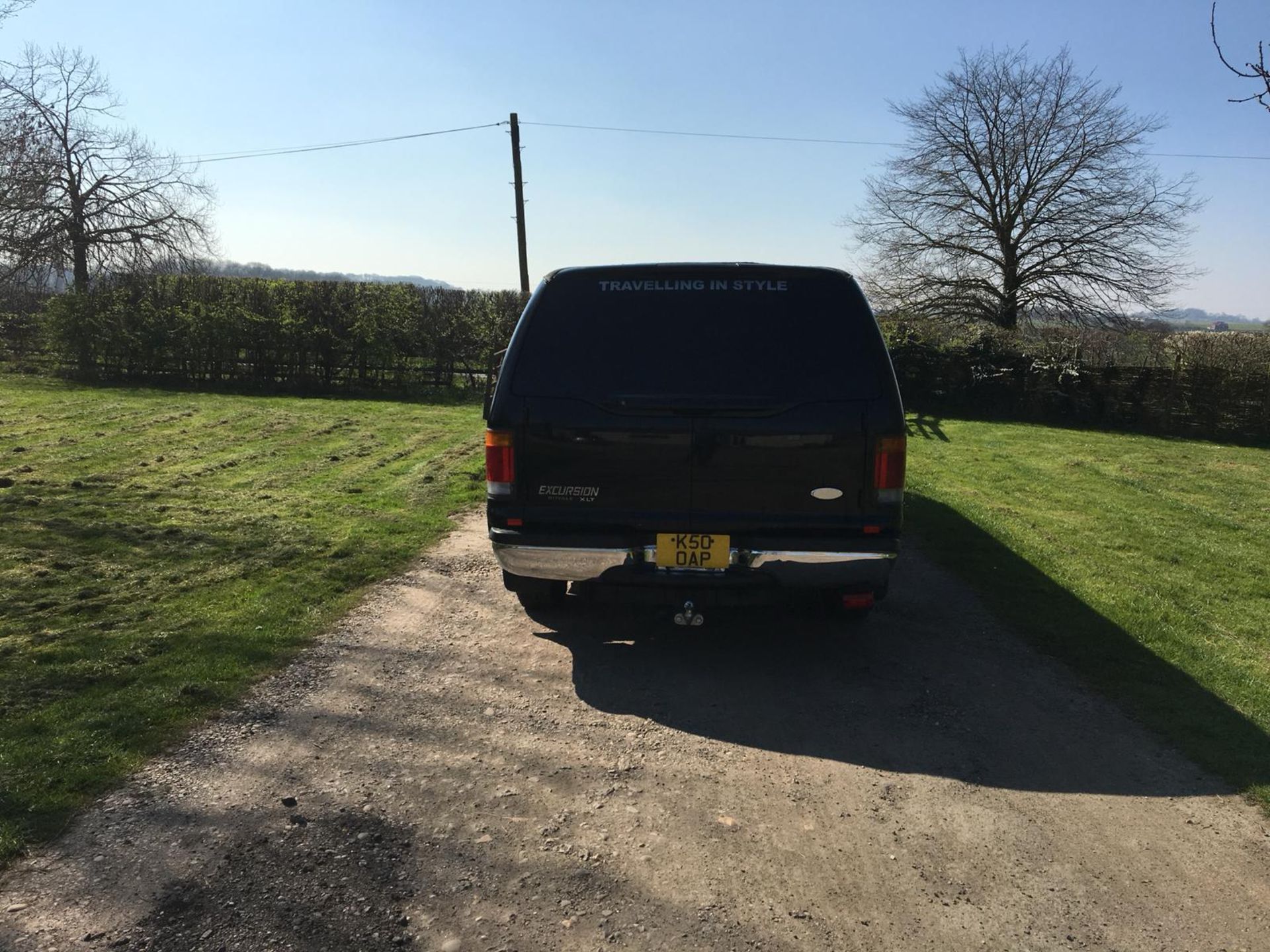 2002 FORD EXCURSION STRETCHED LIMO 5.7L PETROL BLACK, SHOWING 2 FORMER KEEPERS *NO VAT* - Image 5 of 17