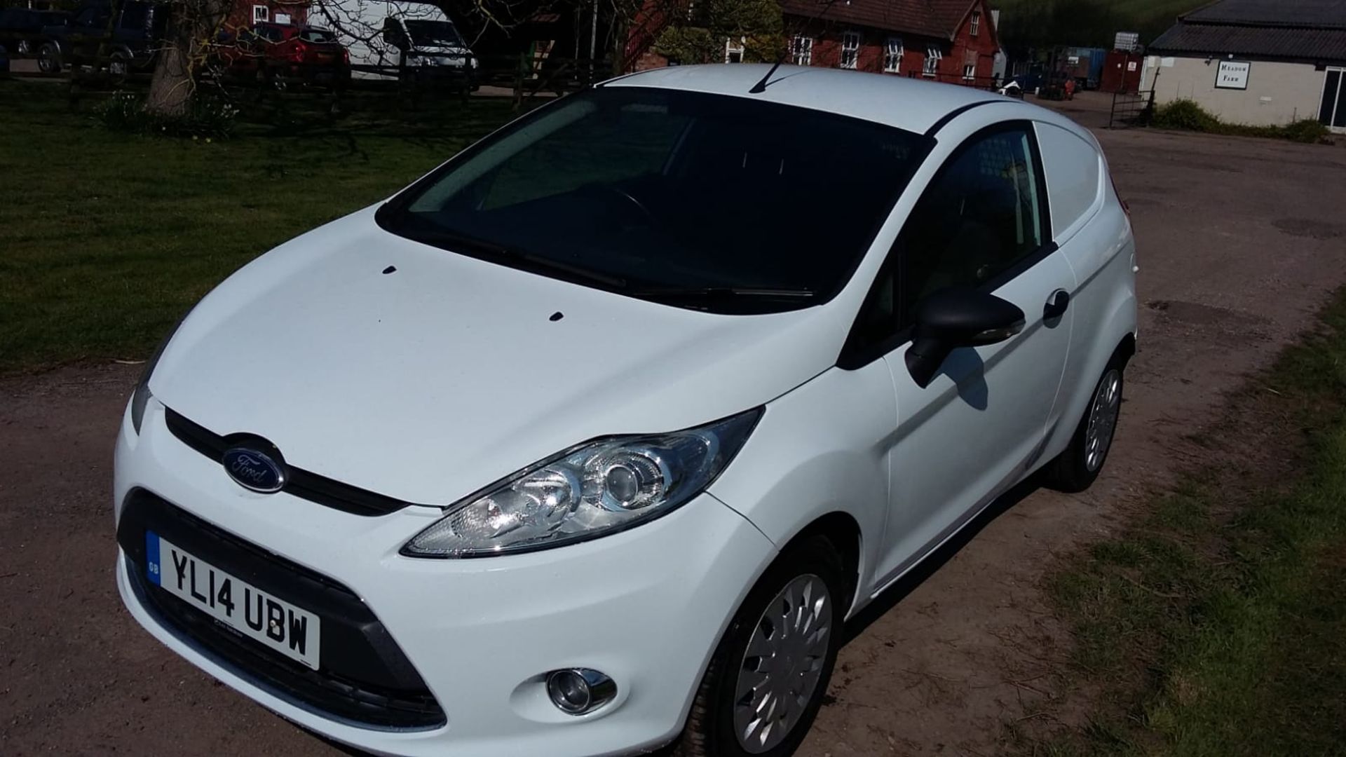 2014/14 REG FORD FIESTA ECONETIC TECH TDCI 1.6 CAR DERIVED VAN, SHOWING 0 FORMER KEEPERS *NO VAT* - Image 2 of 6