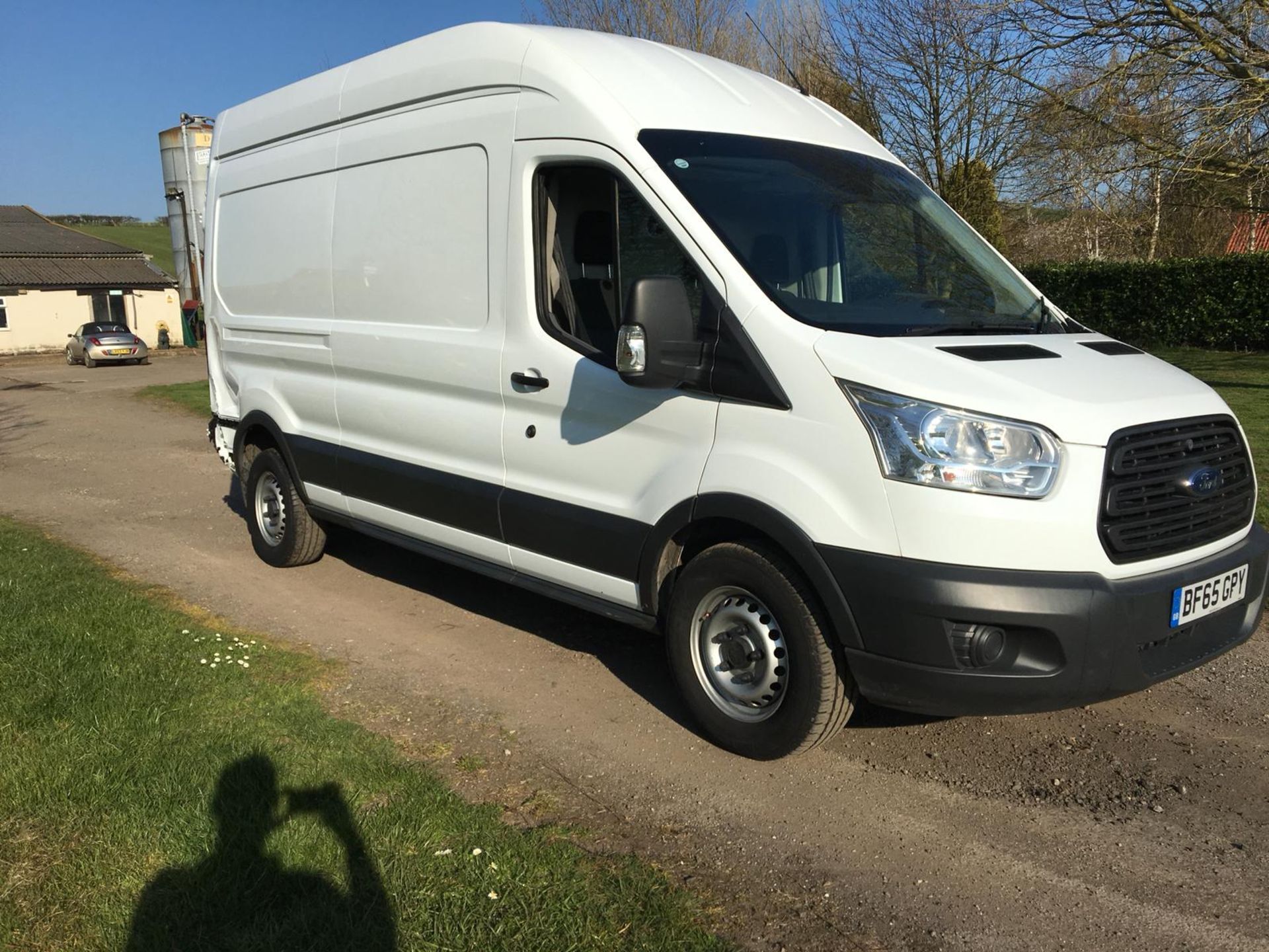 2015/65 REG FORD TRANSIT 350 WHITE 2.2 DIESEL PANEL VAN, SHOWING 0 FORMER KEEPERS *NO VAT*