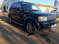 2011/11 REG LAND ROVER DISCOVERY SDV6 AUTOMATIC 245 4X4, SHOWING 1 FORMER KEEPER *NO VAT*