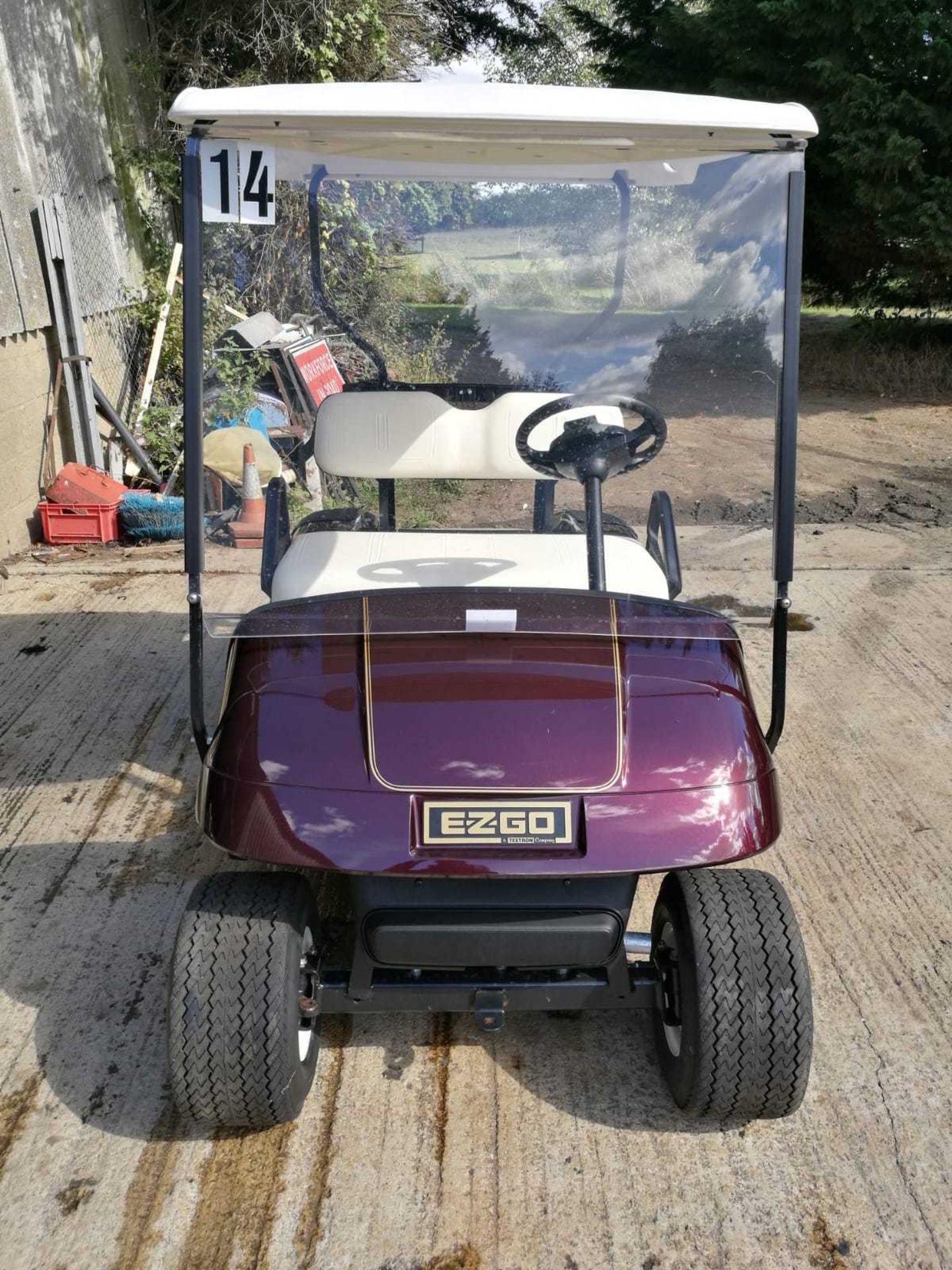 EZGO PETROL GOLF BUGGY, ONLY 0.4 HOURS GENUINE, NEVER USED *PLUS VAT* - Image 3 of 7