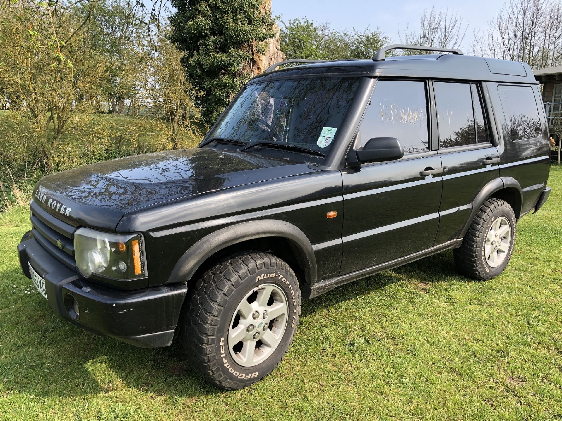 2003/03 REG LAND ROVER DISCOVERY TD5 GS 2.5 BLACK DIESEL 4X4, FULL SERVICE HISTORY ORIGINAL BOOK