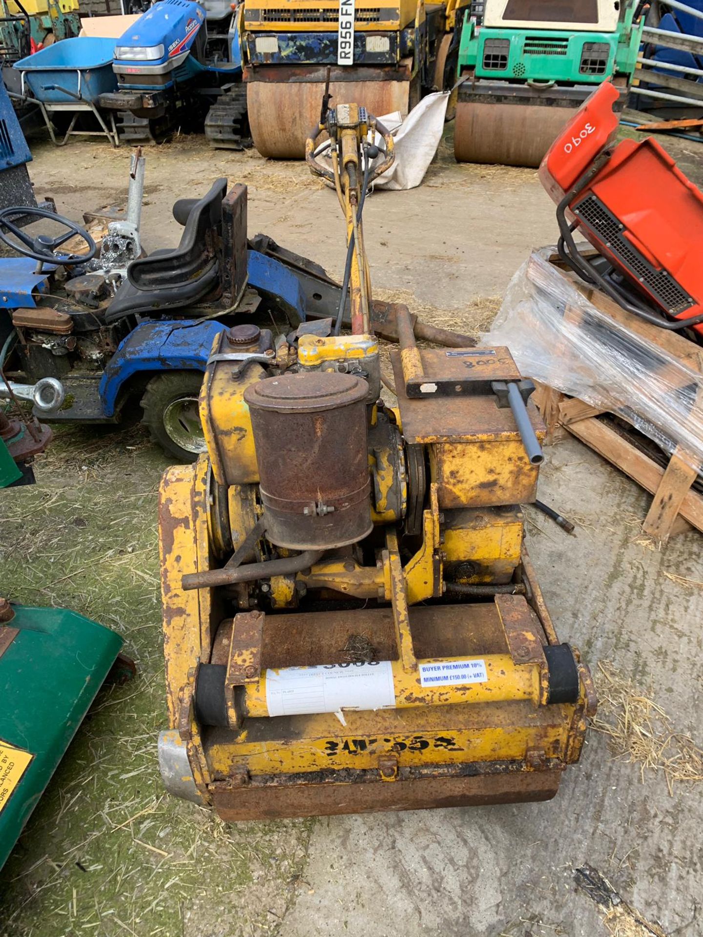 YEAR 1980 BOMAG BW 65 S WALK BEHIND TWIN DRUM ROLLER *PLUS VAT* - Image 5 of 6