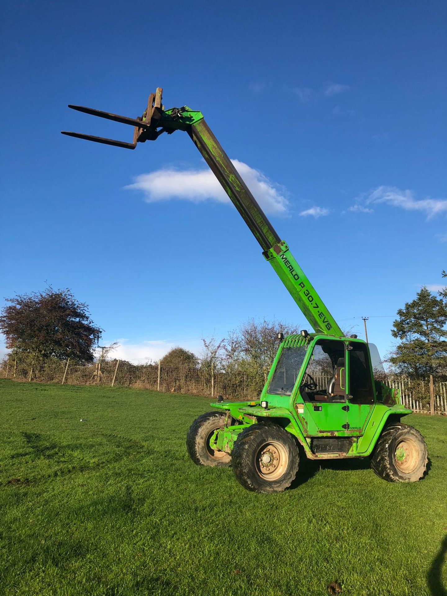 1995 MERLO P 30.7 EVS GREEN TELEHANDLER 3 TONNE CAPACITY *PLUS VAT* - Image 4 of 18