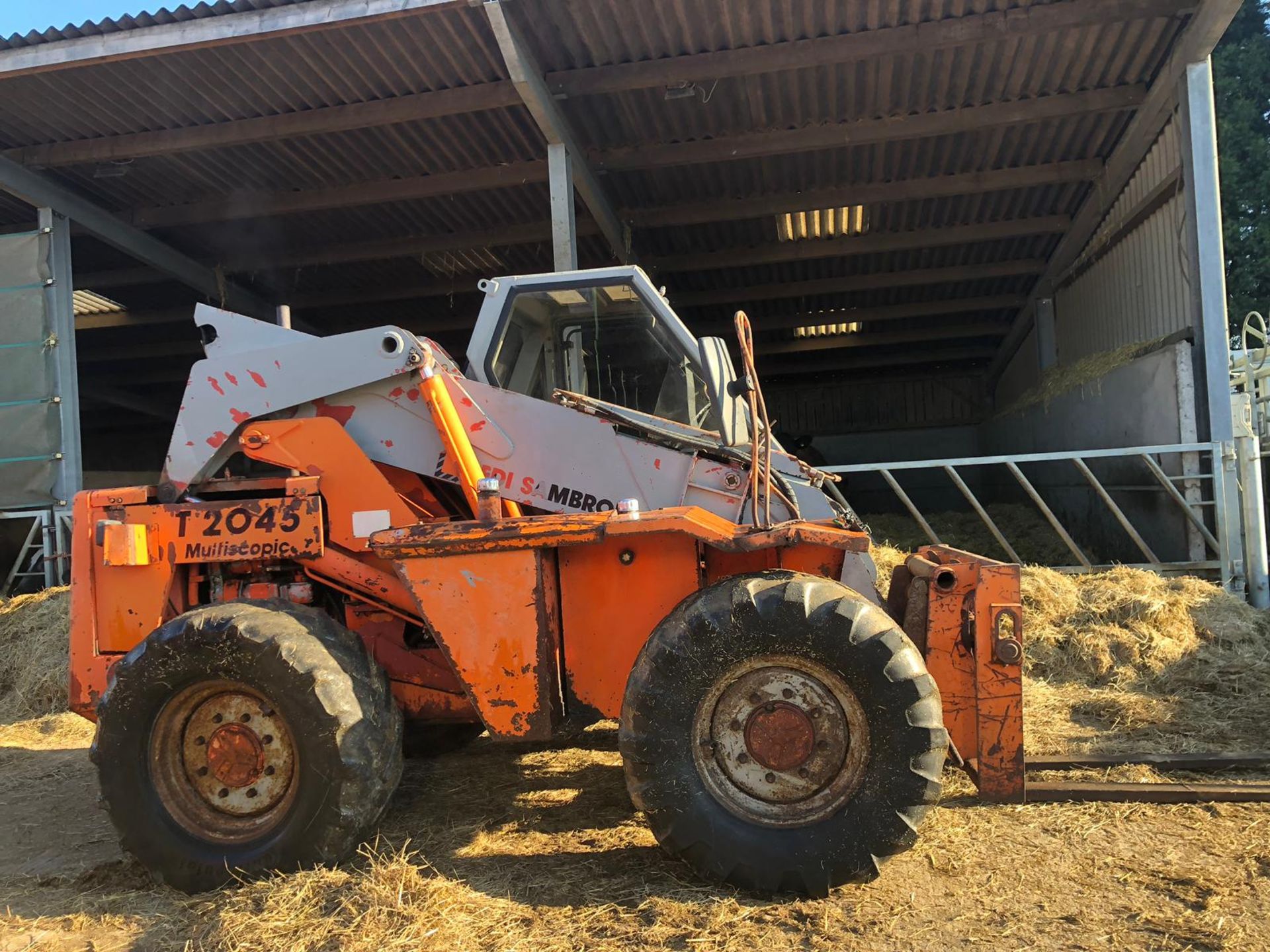 1990/H REG FDI SAMBRON MULTI-SCOPIC ORANGE / GREY DIESEL MACHINE *PLUS VAT*