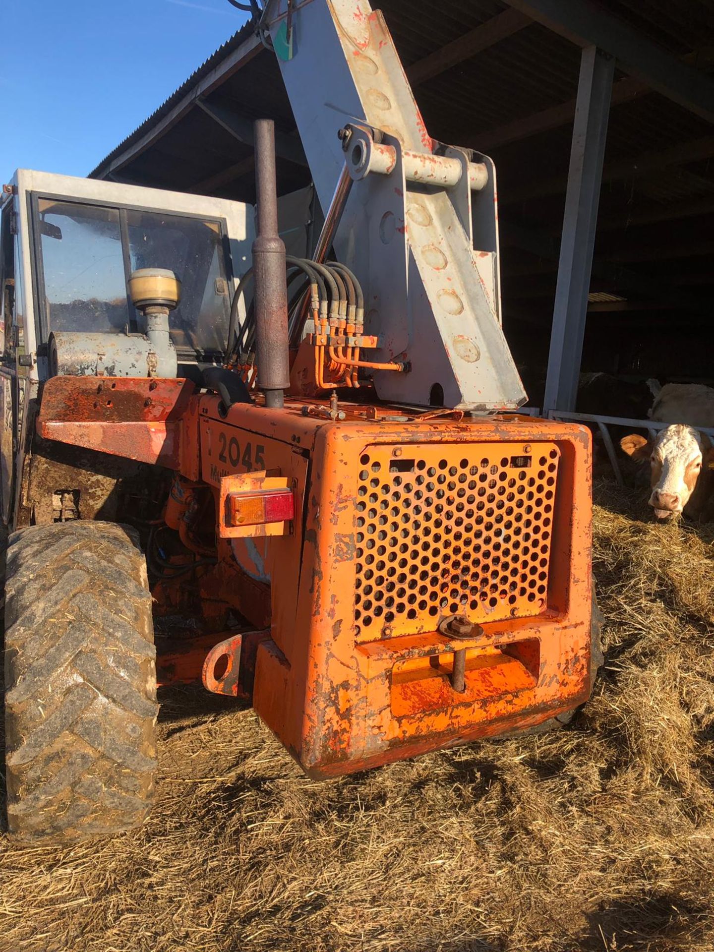 1990/H REG FDI SAMBRON MULTI-SCOPIC ORANGE / GREY DIESEL MACHINE *PLUS VAT* - Image 10 of 19