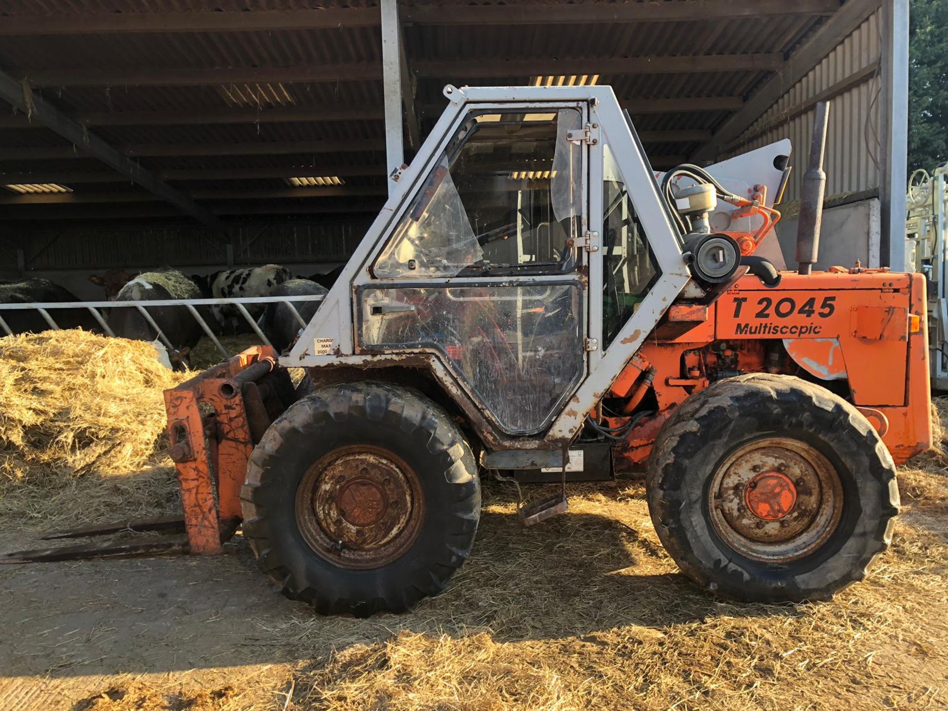 1990/H REG FDI SAMBRON MULTI-SCOPIC ORANGE / GREY DIESEL MACHINE *PLUS VAT* - Image 8 of 19