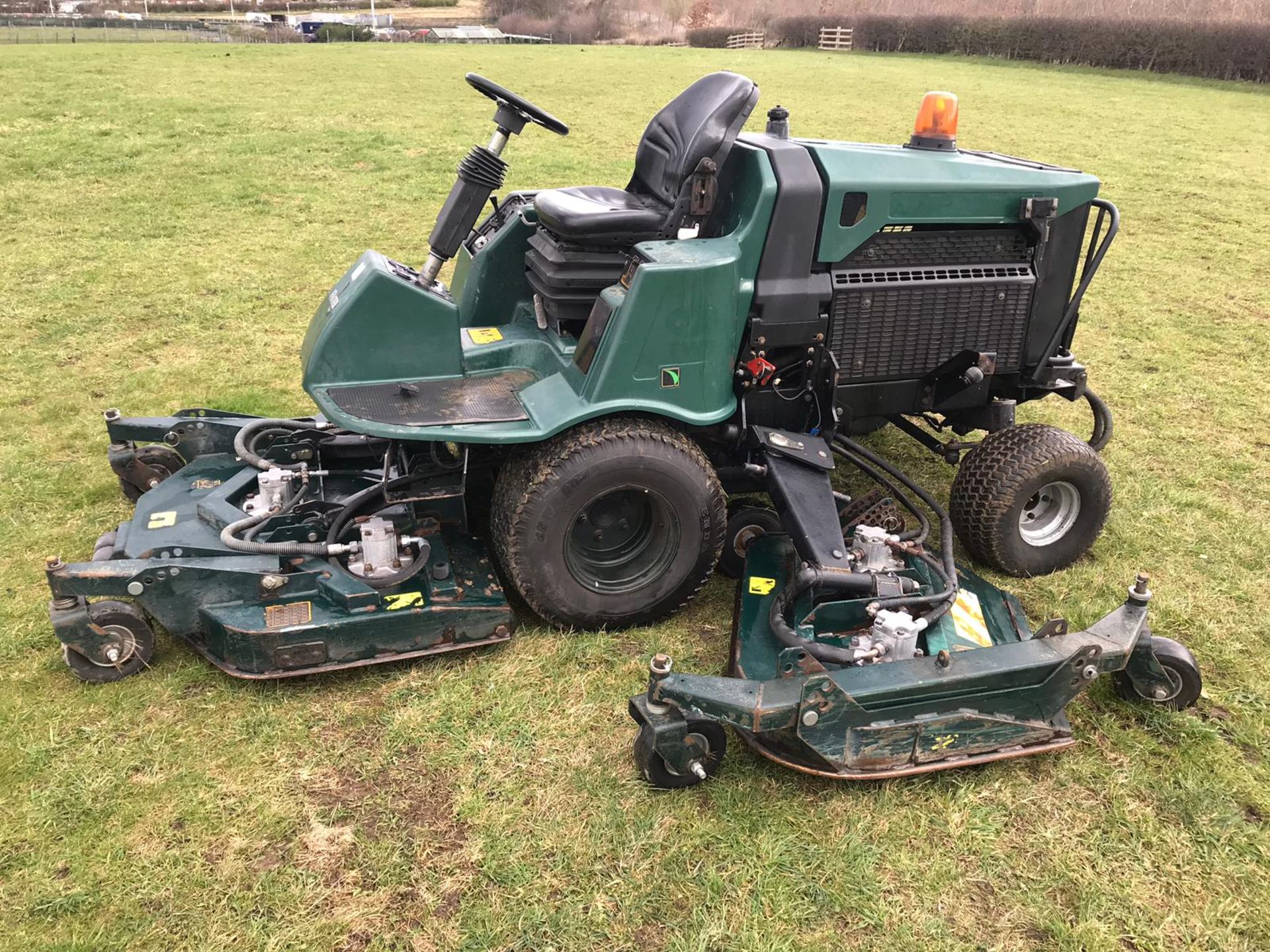 HAYTER BATWING R314 4WD ROTARY RIDE ON MOWER, YEAR 2001 *PLUS VAT* - Image 4 of 12