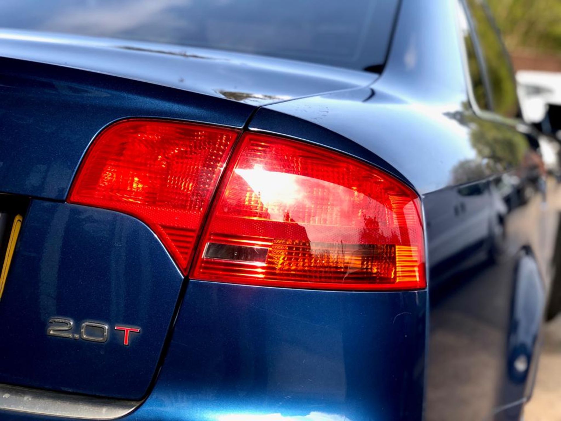 2006/06 REG AUDI A4 SE S LINE 2.0 PETROL BLUE 4 DOOR SALOON, SHOWING 3 FORMER KEEPERS *NO VAT* - Image 10 of 17