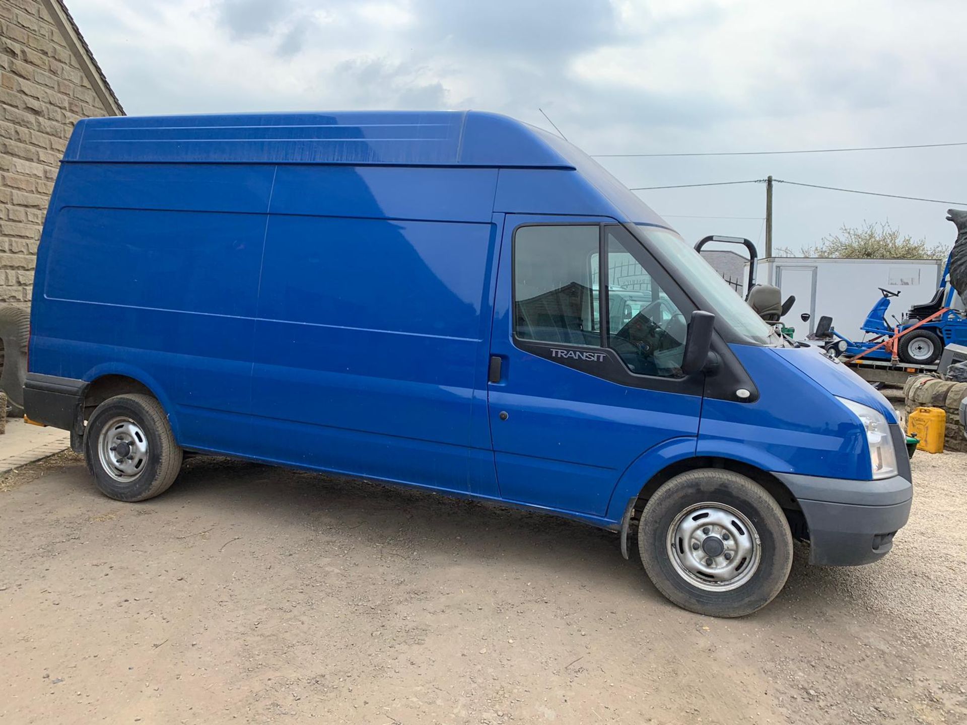 2013/63 REG FORD TRANSIT 125 T350 FWD BLUE 2.2 DIESEL PANEL VAN, *PLUS VAT*