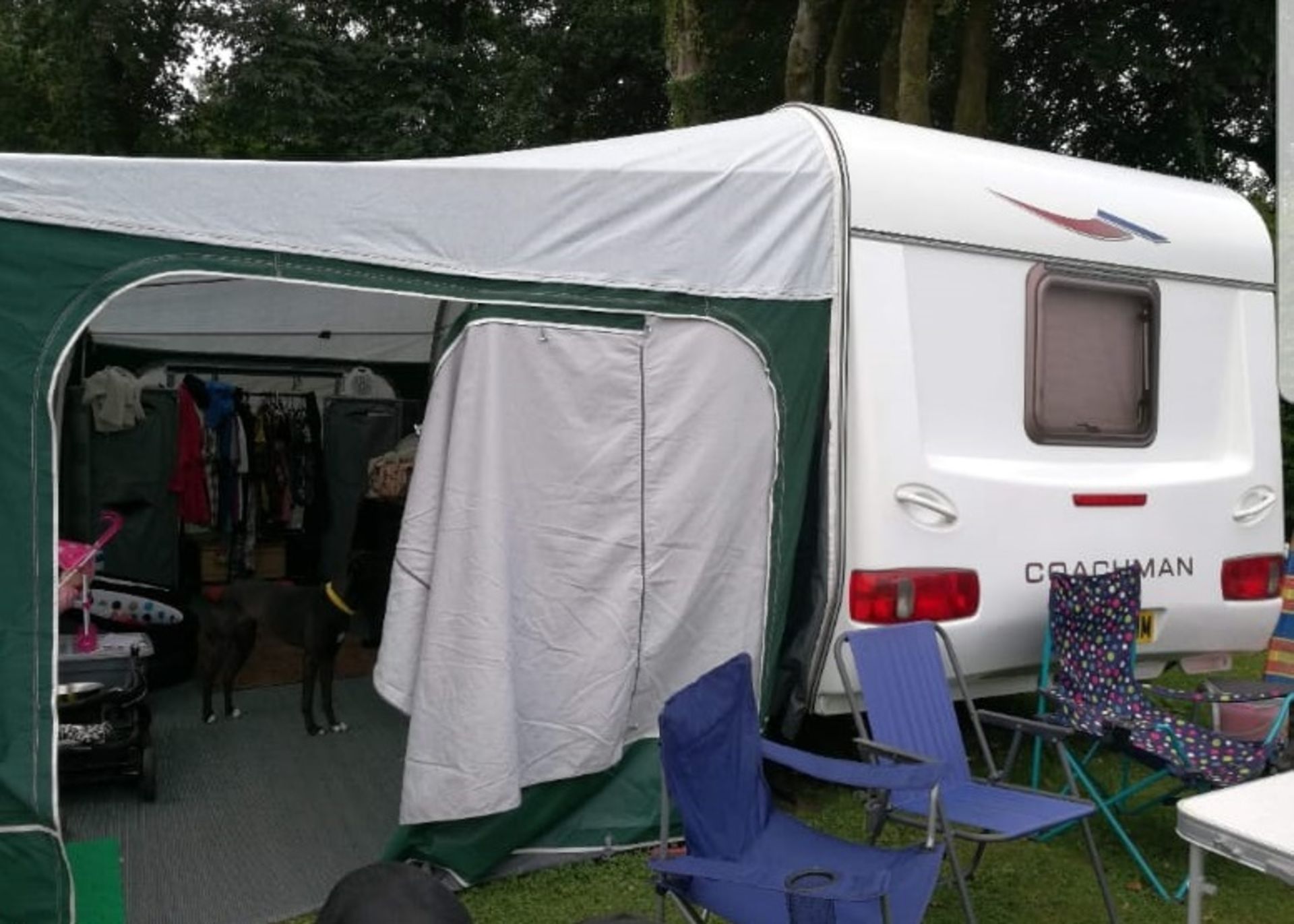 COACHMAN AMARA 4 BERTH CARAVAN COMES WITH AWNING, IN FULL WORKING ORDER, GOOD CONDITION *NO VAT* - Image 6 of 11