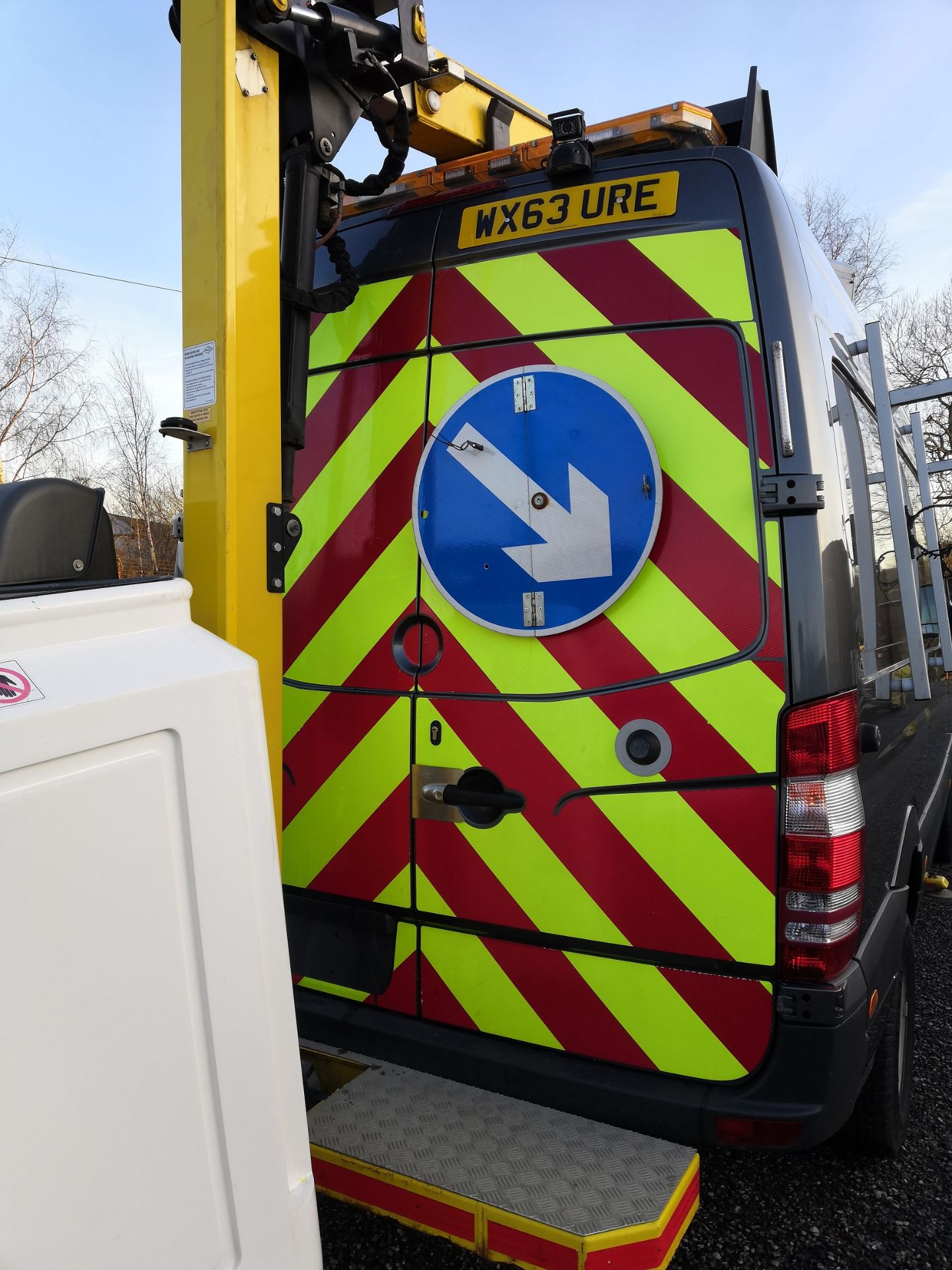 NEW HGV MOT! RARE - 2013/63 REG MERCEDES-BENZ SPRINTER 516 CDI 4X4 4WD CHERRY PICKER *NO VAT* - Image 18 of 57