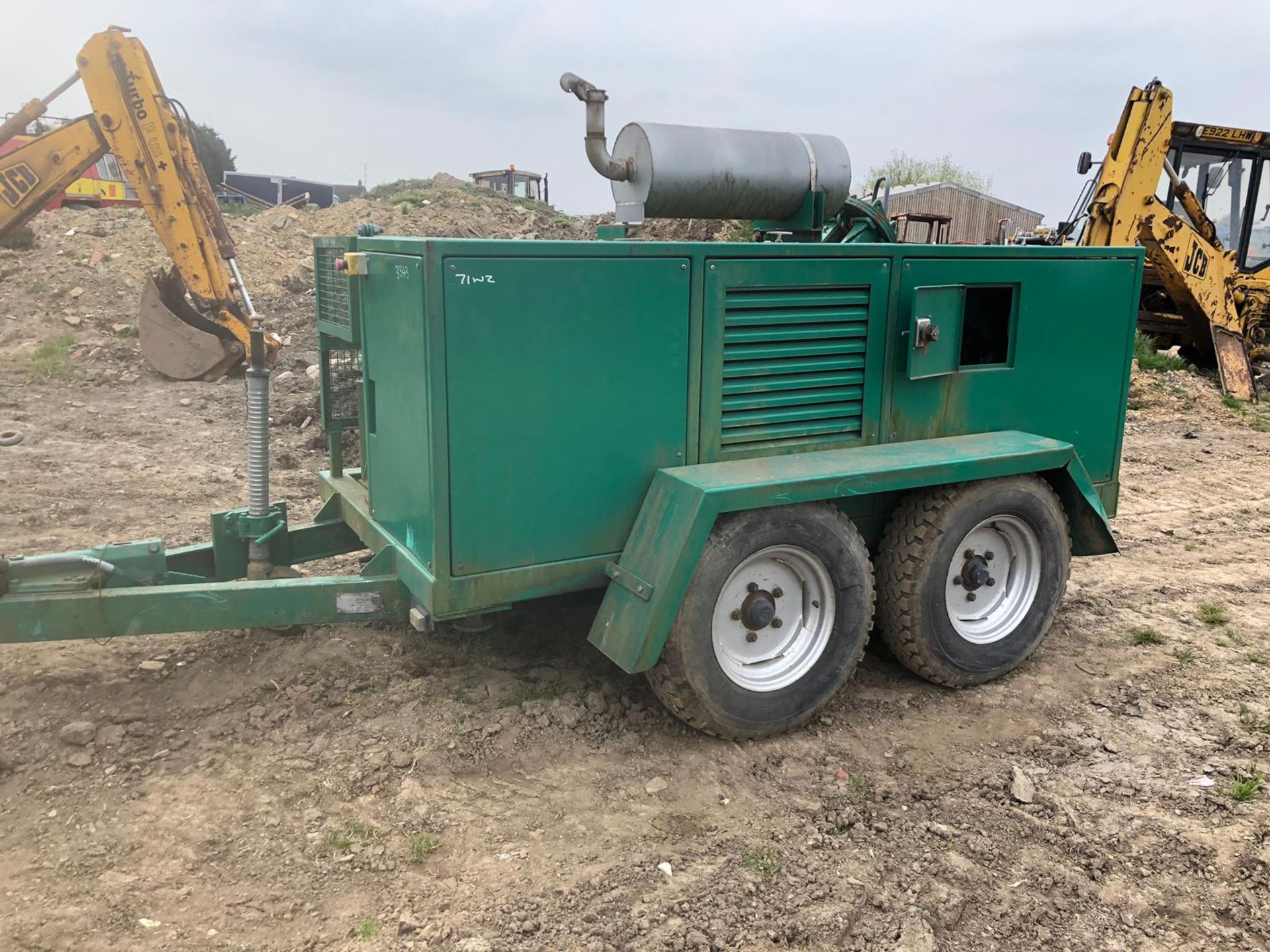 TWIN AXLE 10 TON HYDRAULIC WINCH, YEAR 2008 *PLUS VAT*