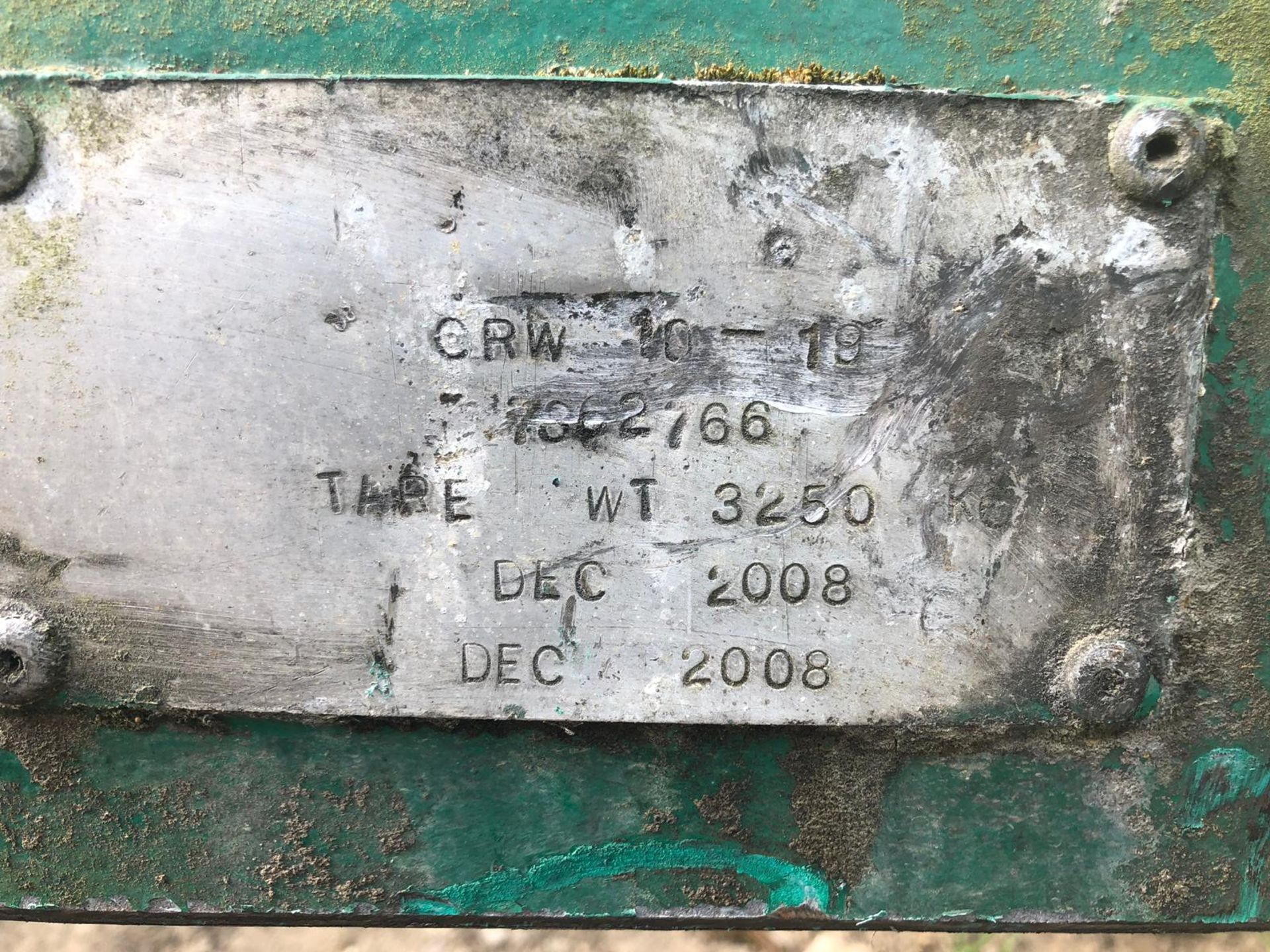 TWIN AXLE 10 TON HYDRAULIC WINCH, YEAR 2008 *PLUS VAT* - Image 4 of 4