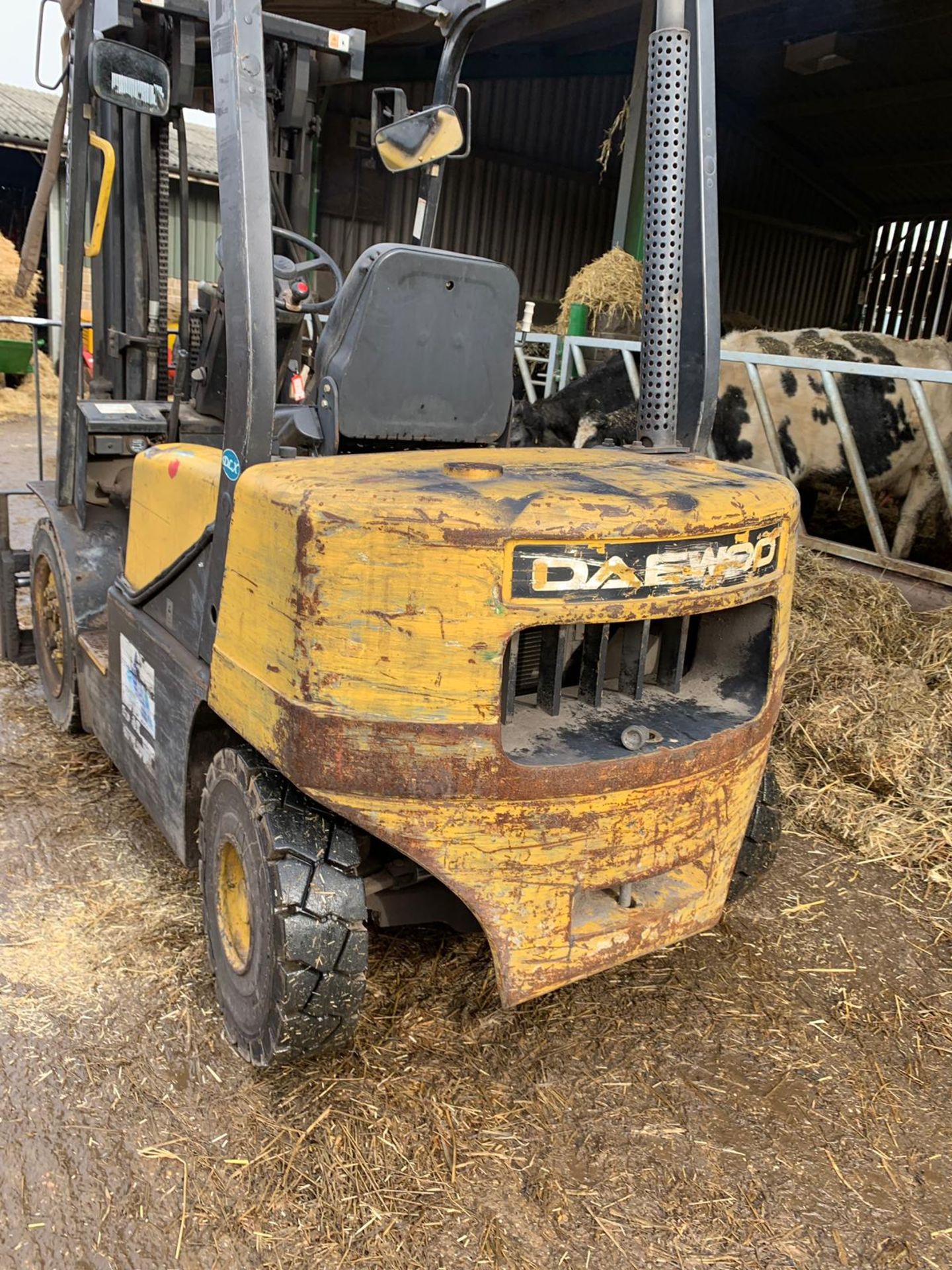 2003 DAEWOO D25S-3 2500KG DIESEL FORKLIFT CONTAINER SPEC WITH SIDE SHIFT *PLUS VAT* - Image 10 of 13