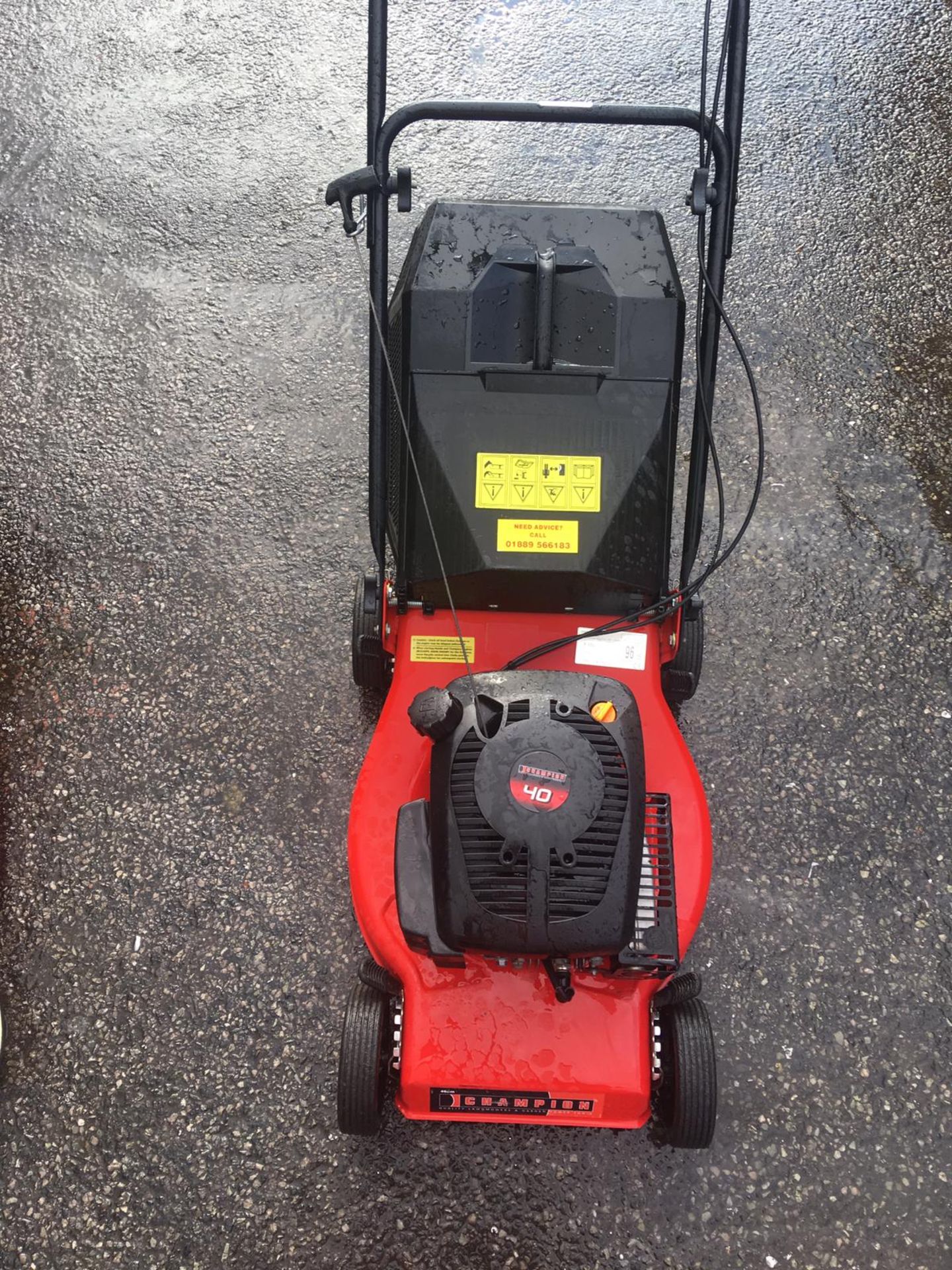 2 X MOUNT-FIELD EMPRESS 16" WALK BEHIND PETROL MOWERS, RUNS AND WORKS - NO RESERVE *NO VAT* - Image 9 of 9