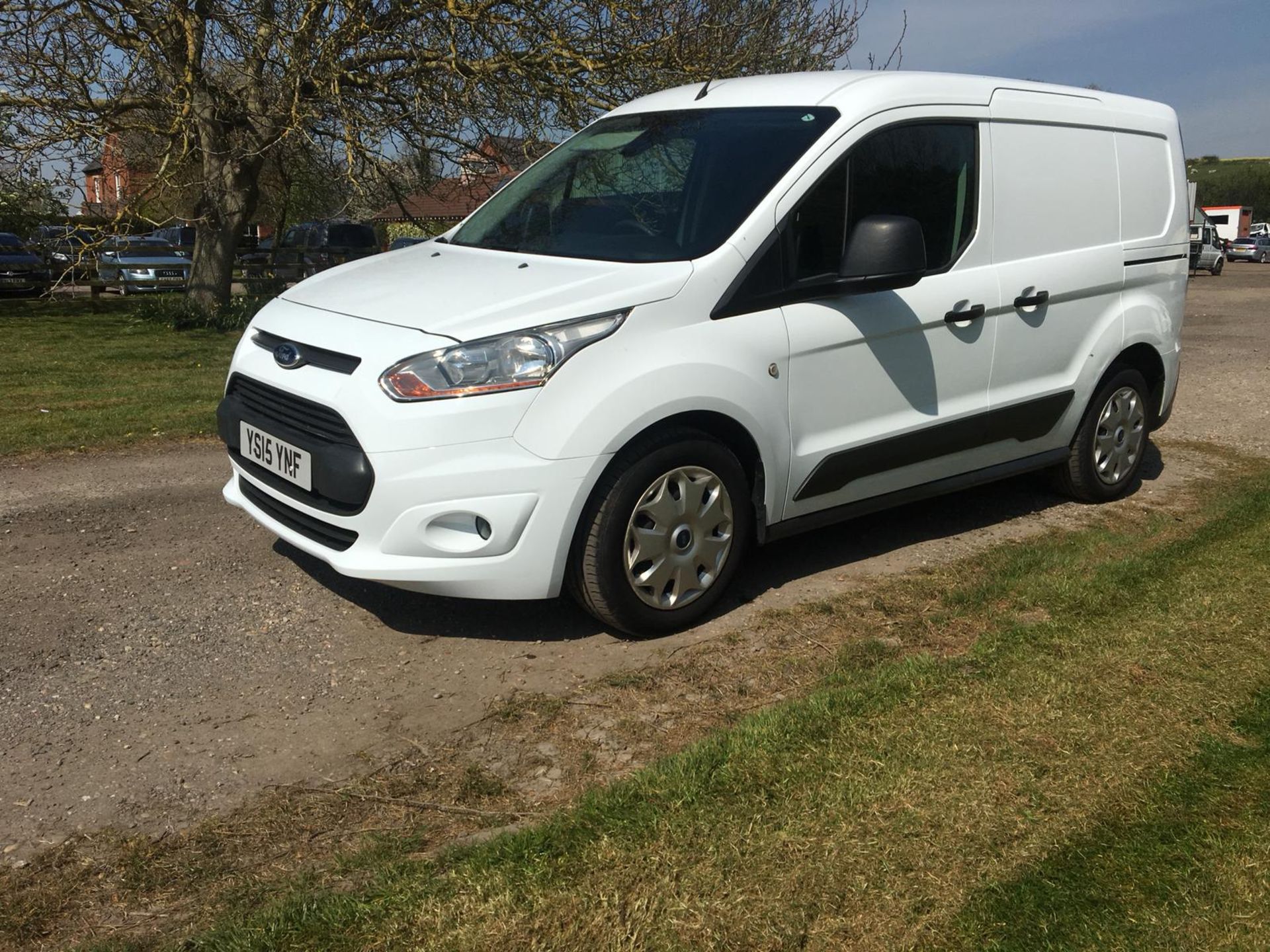 2015/15 REG FORD TRANSIT CONNECT 200 WHITE 1.6 DIESEL PANEL VAN, SHOWING 0 FORMER KEEPERS *NO VAT* - Image 3 of 9