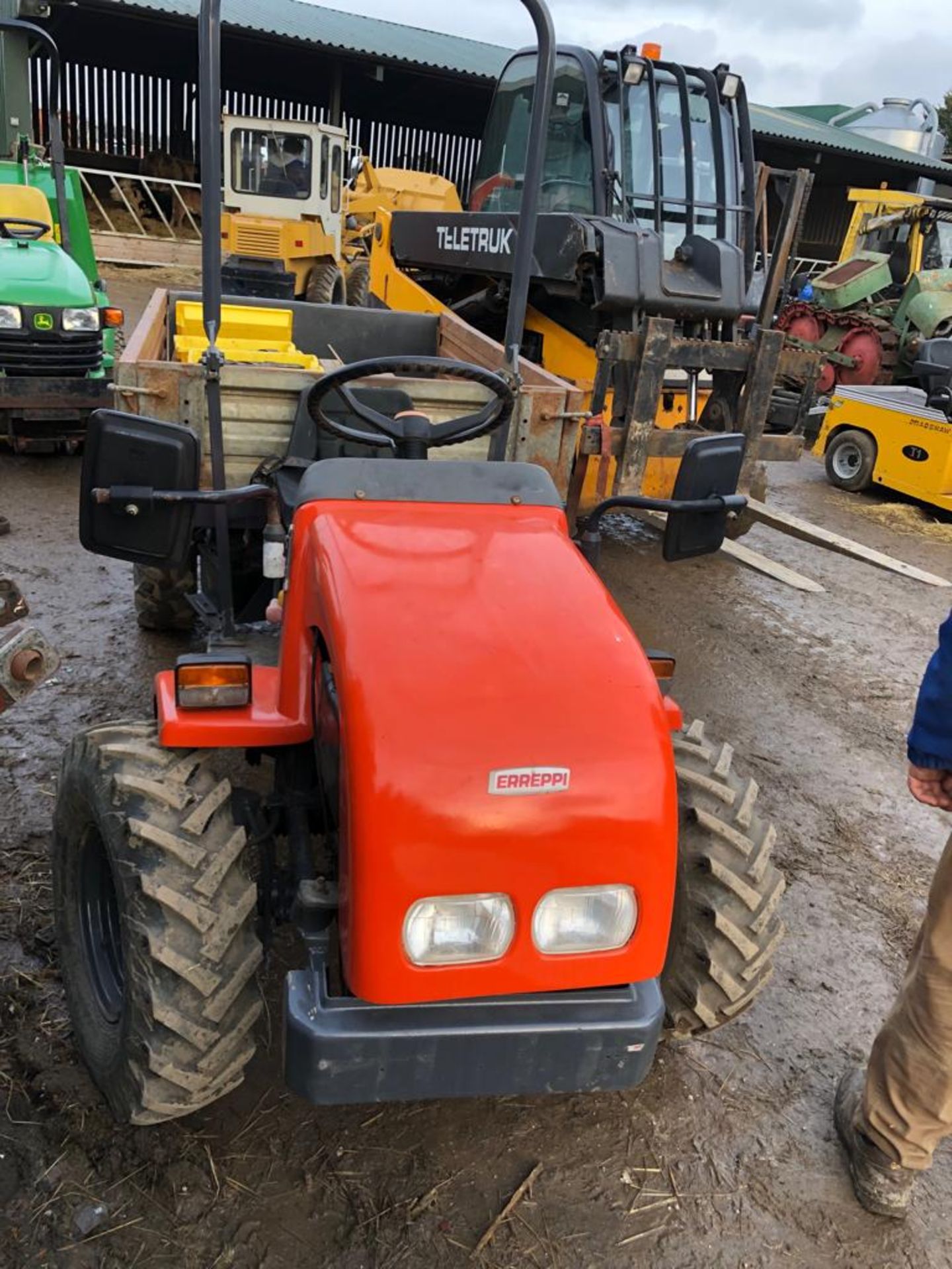 2011 ERREPPI BANTAM ORANGE 4WD 3 WAY TIPPER, STARTS, DRIVES AND TIPS *PLUS VAT* - Image 3 of 15