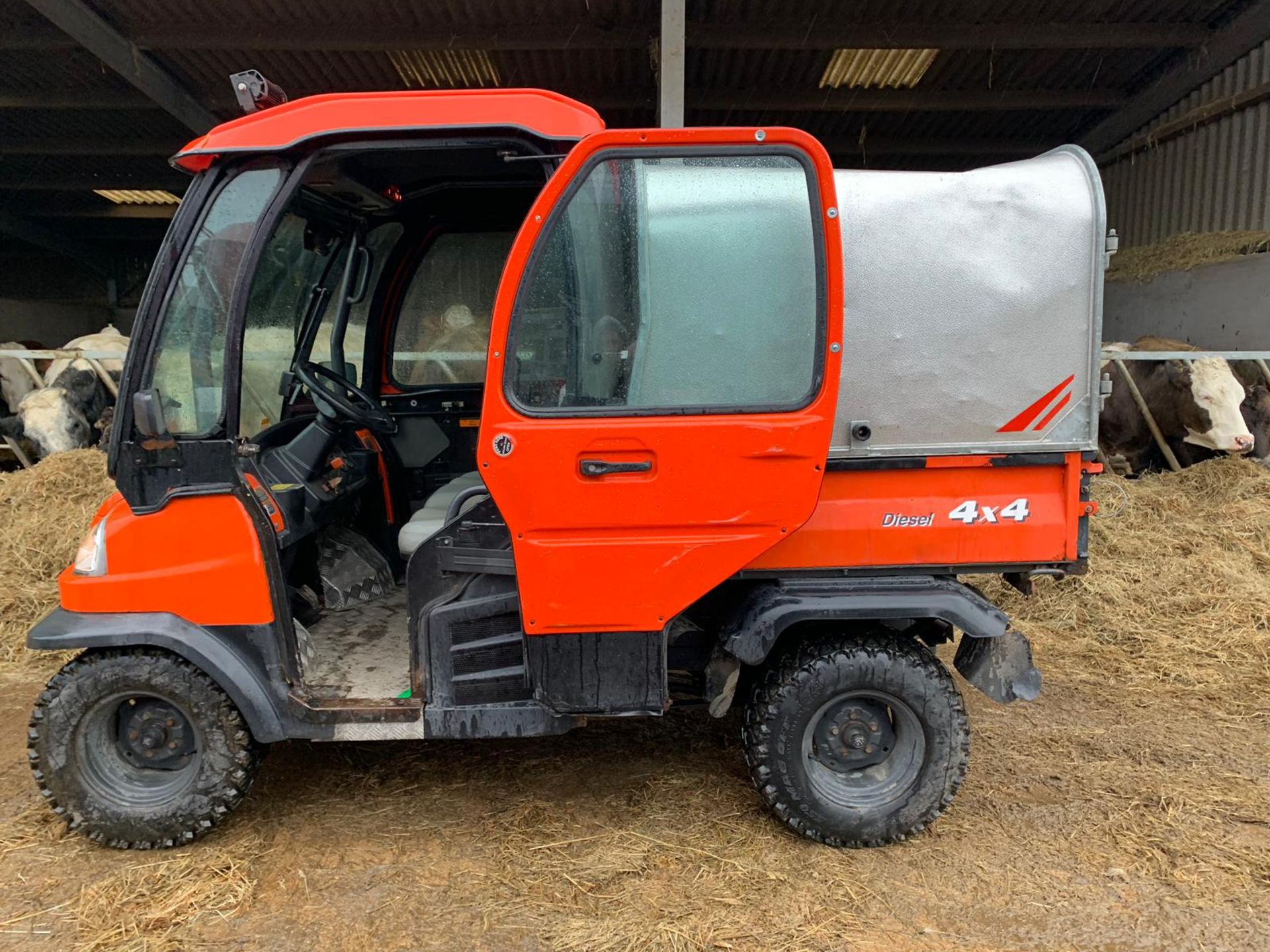 2008 KUBOTA RTV900-EU 4WD DIESEL 2 SEATER BUGGY *PLUS VAT*