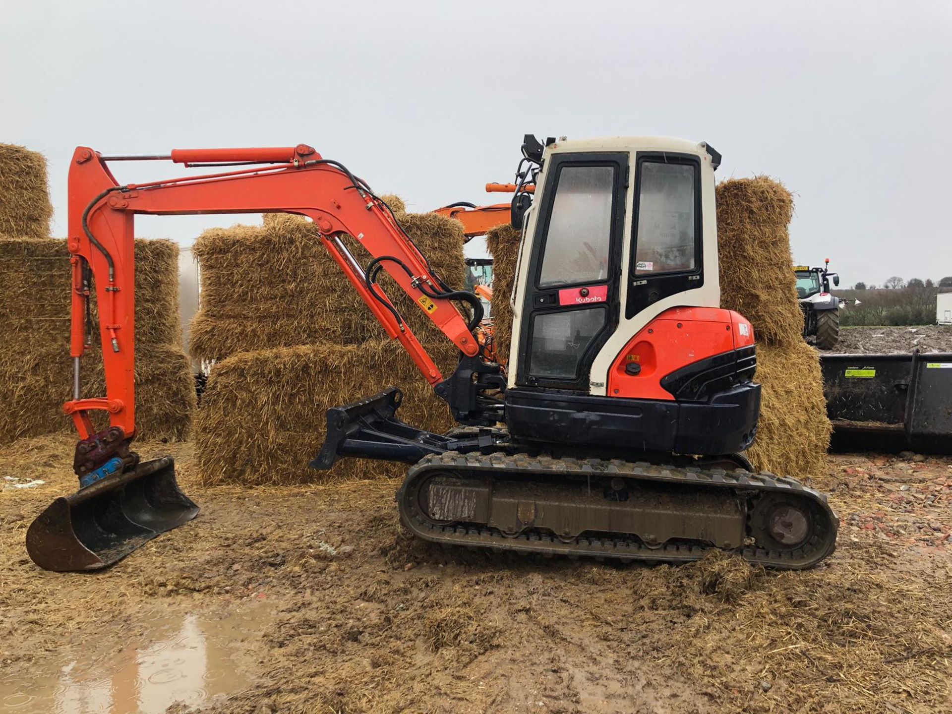 2010 KUBOTA U50-3 5 TONNE TRACKED DIGGER / EXCAVATOR WITH 3X BUCKETS, RUNS WORKS AND DIGS *PLUS VAT*