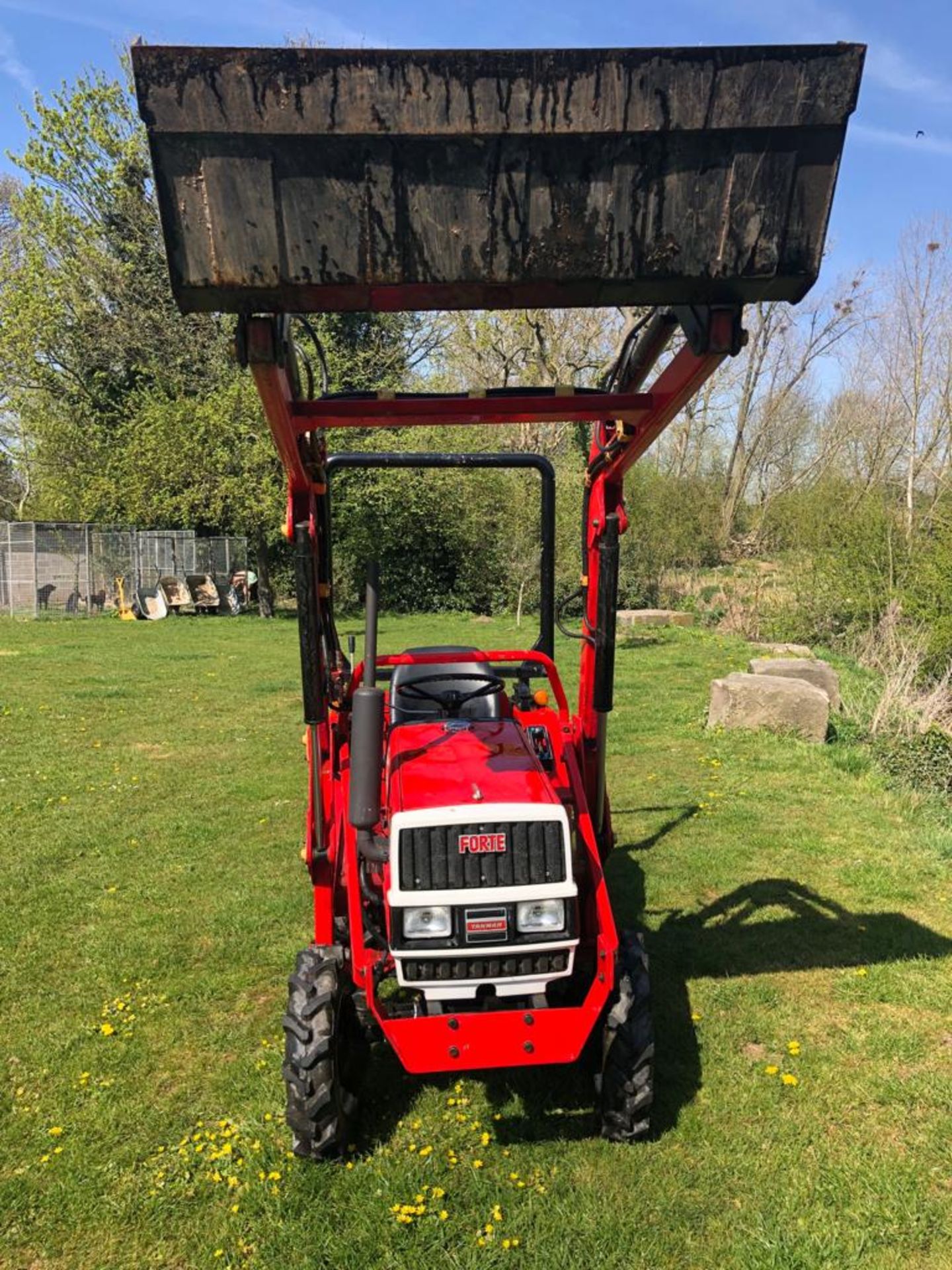 YANMAR FORTE F16D COMPACT TRACTOR C/W V1 FRONT LOADER ATTACHMENT *PLUS VAT* - Image 3 of 17