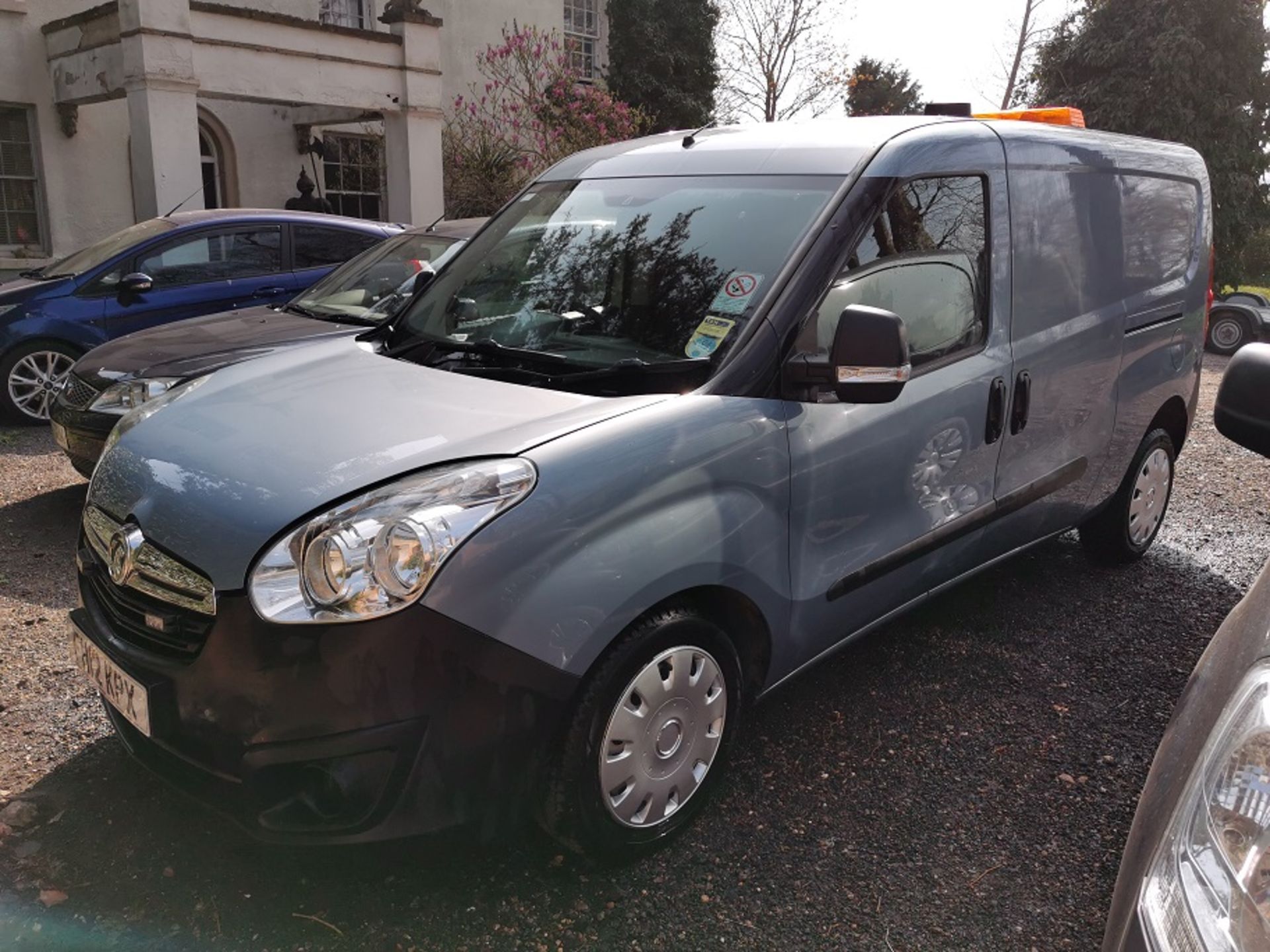 2012/12 REG VAUXHALL COMBO 2300 L2H1 CDTI BLUE DIESEL PANEL VAN, SHOWING 0 FORMER KEEPERS *NO VAT* - Image 3 of 16