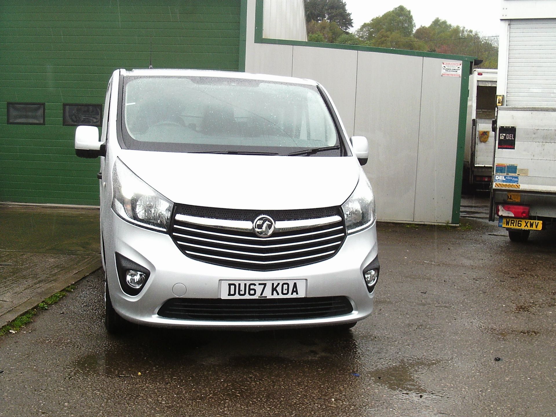 2017/67 REG VAUXHALL VIVARO 2900 SPORTIVE LWB CDTI 1.6 DIESEL SILVER PANEL VAN *PLUS VAT* - Image 3 of 14