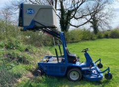 BCS MATRA RIDE ON LAWN MOWER HIGH LIFT COLLECTOR, RUNS WORKS AND CUTS *NO VAT*