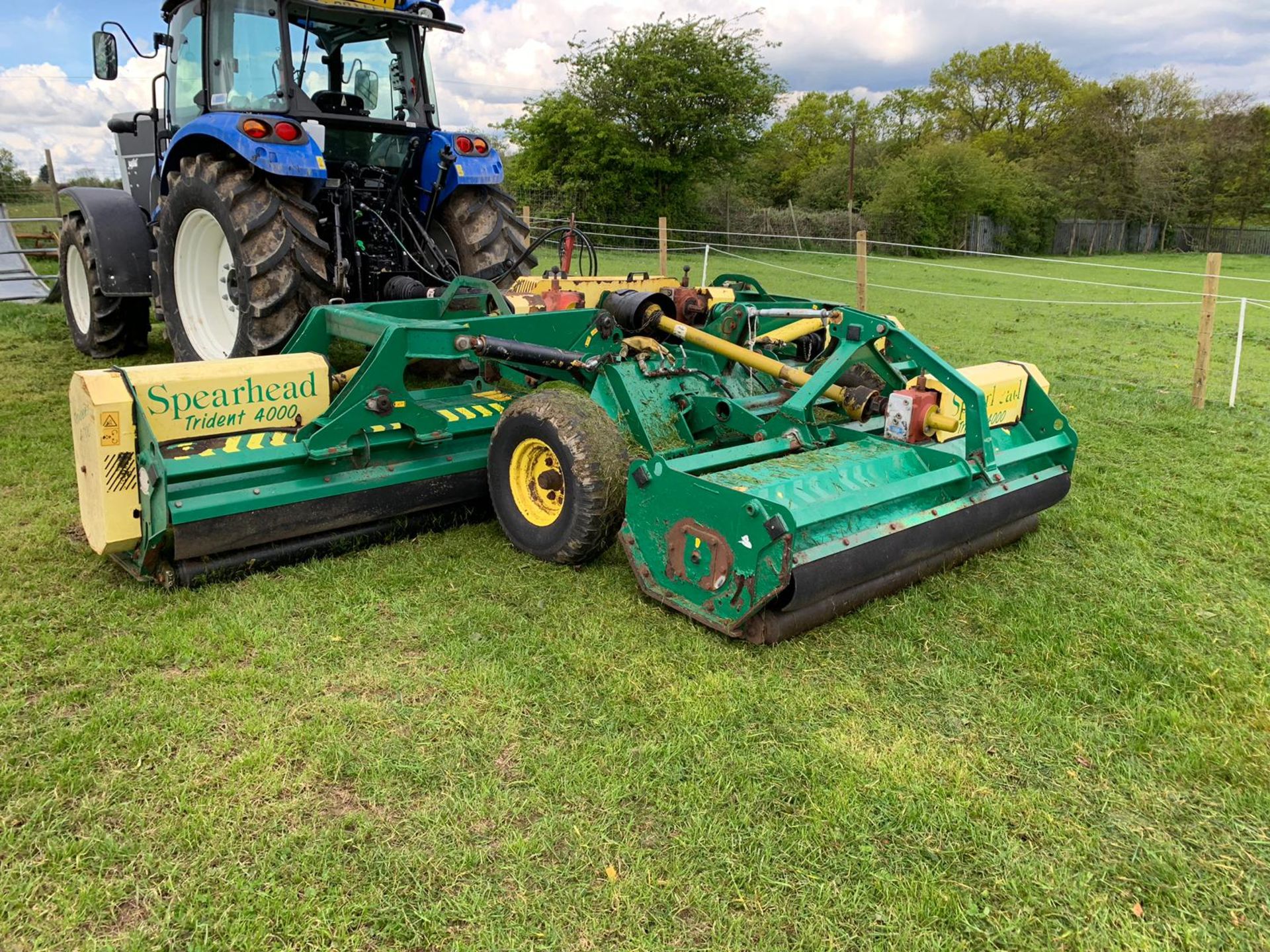 2006 SPEARHEAD TRIDENT 4000 TRAILED PARK FLAIL MOWER *PLUS VAT* - Image 16 of 19