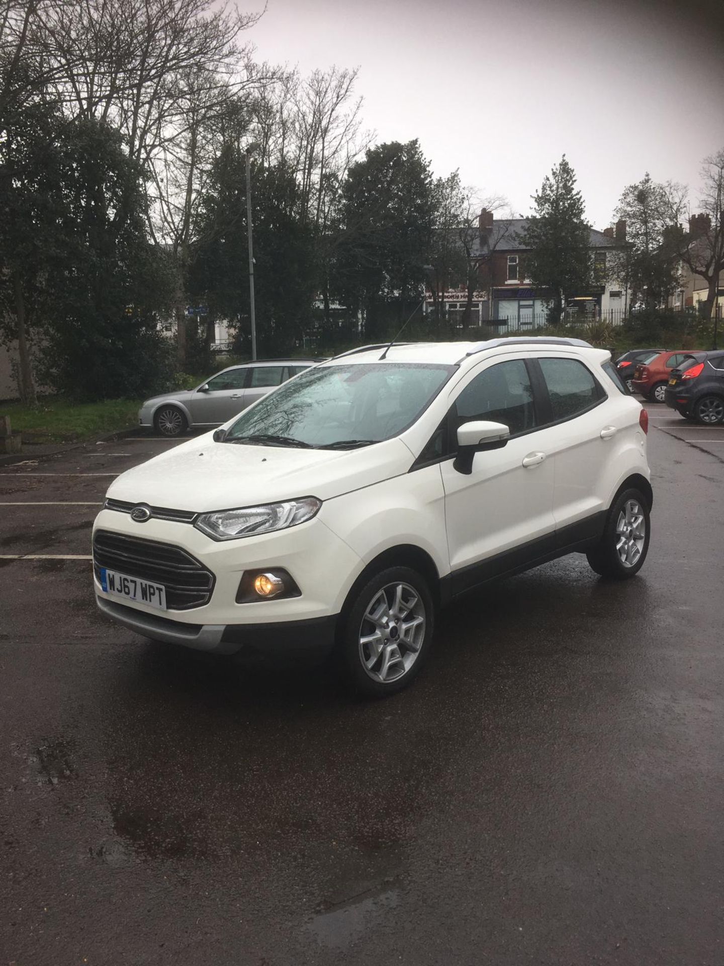 2017/67 REG FORD ECOSPORT TITANIUM TURBO 1.0L PETROL, SHOWING 0 FORMER KEEPERS *NO VAT* - Image 3 of 9