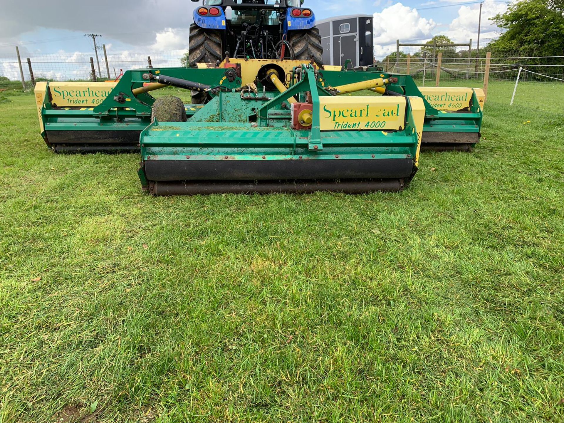 2006 SPEARHEAD TRIDENT 4000 TRAILED PARK FLAIL MOWER *PLUS VAT* - Image 15 of 19