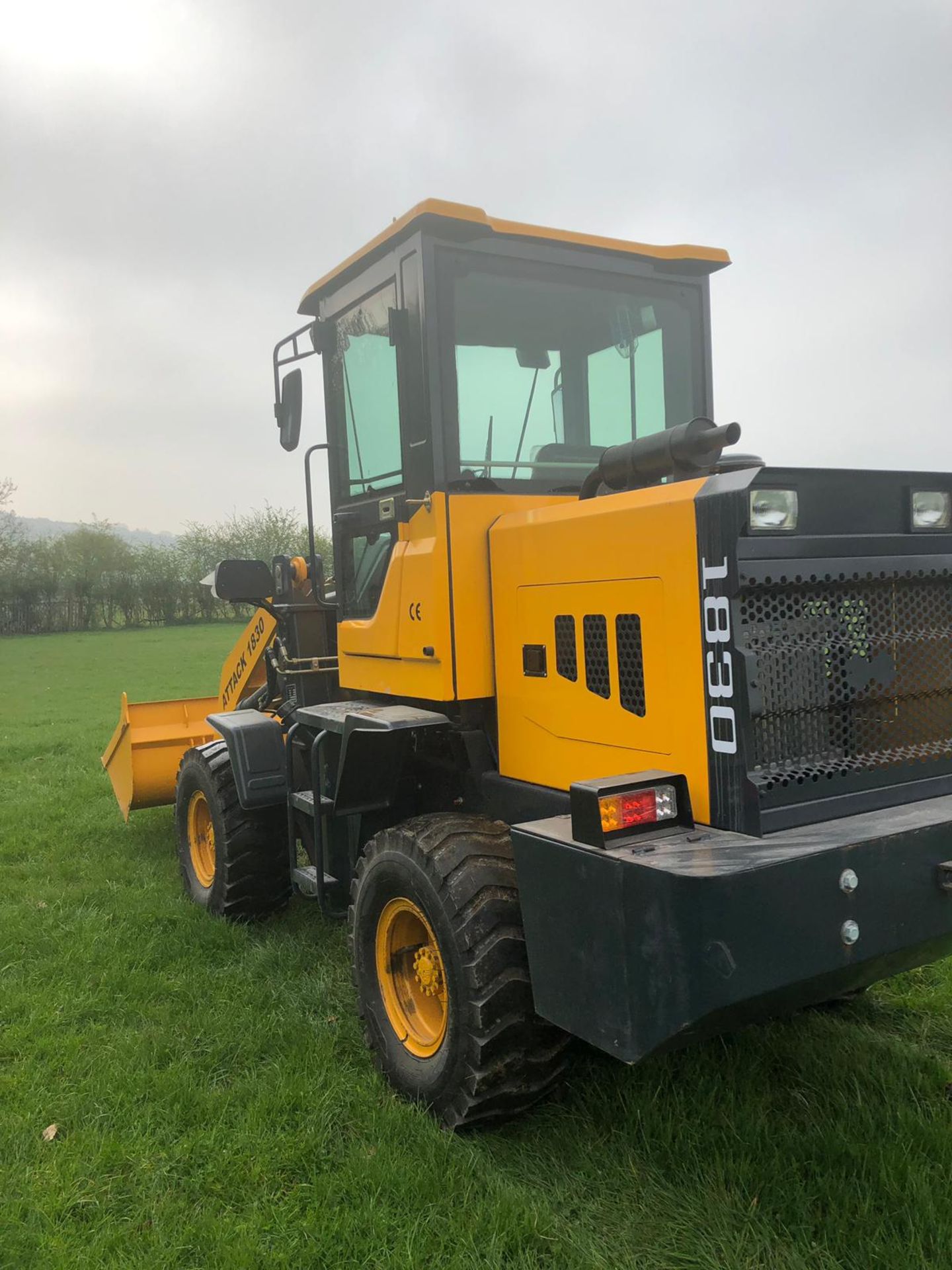 2019 BRAND NEW AND UNUSED ATTACK 1830 WHEEL LOADER, RUNS WORKS AND LIFTS *PLUS VAT* - Image 3 of 8