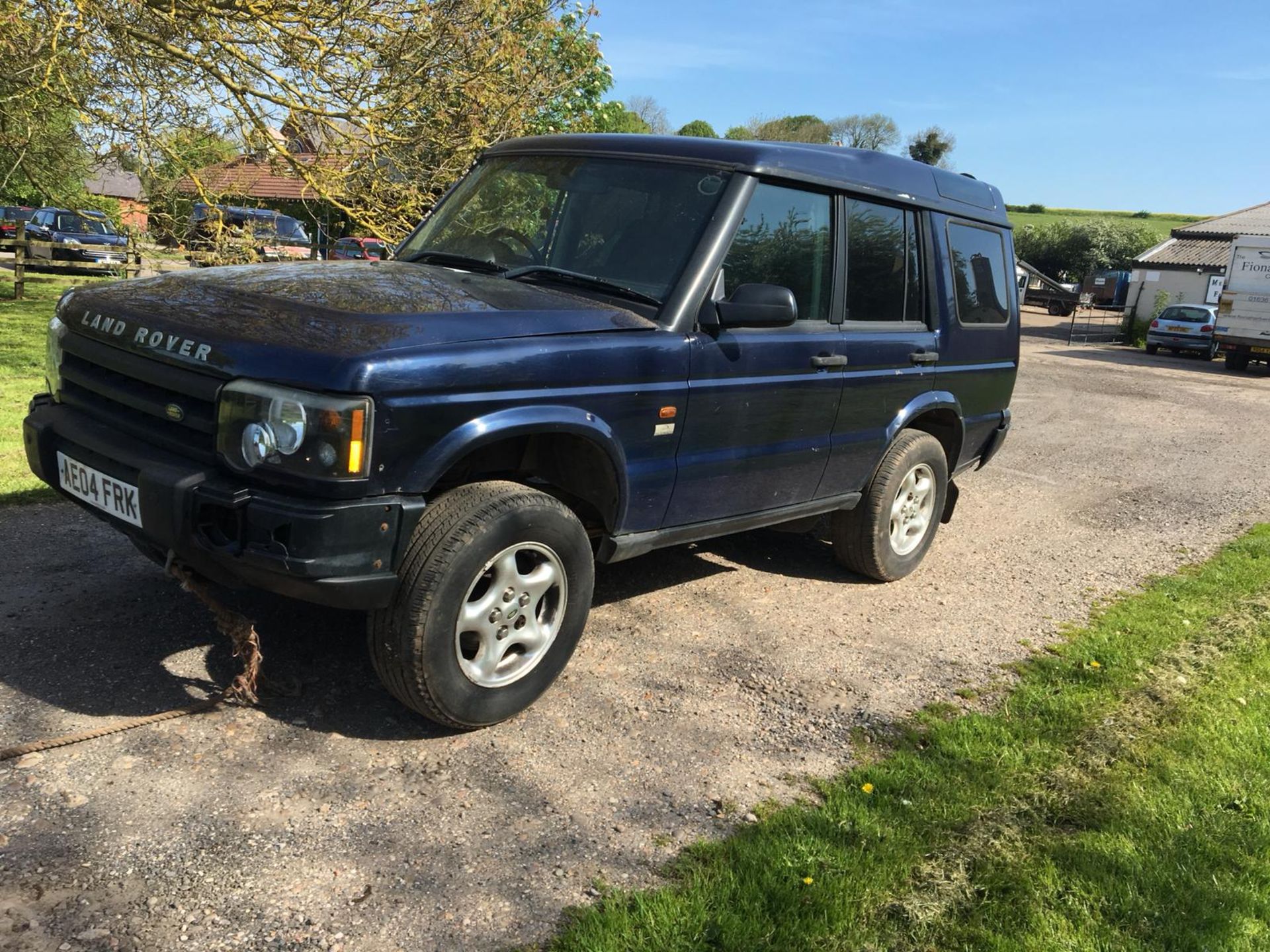 2004/04 REG LAND ROVER DISCOVERY TD5 4X4 BLUE, SELLING AS SPARES / REPAIRS *NO VAT* - Image 3 of 6