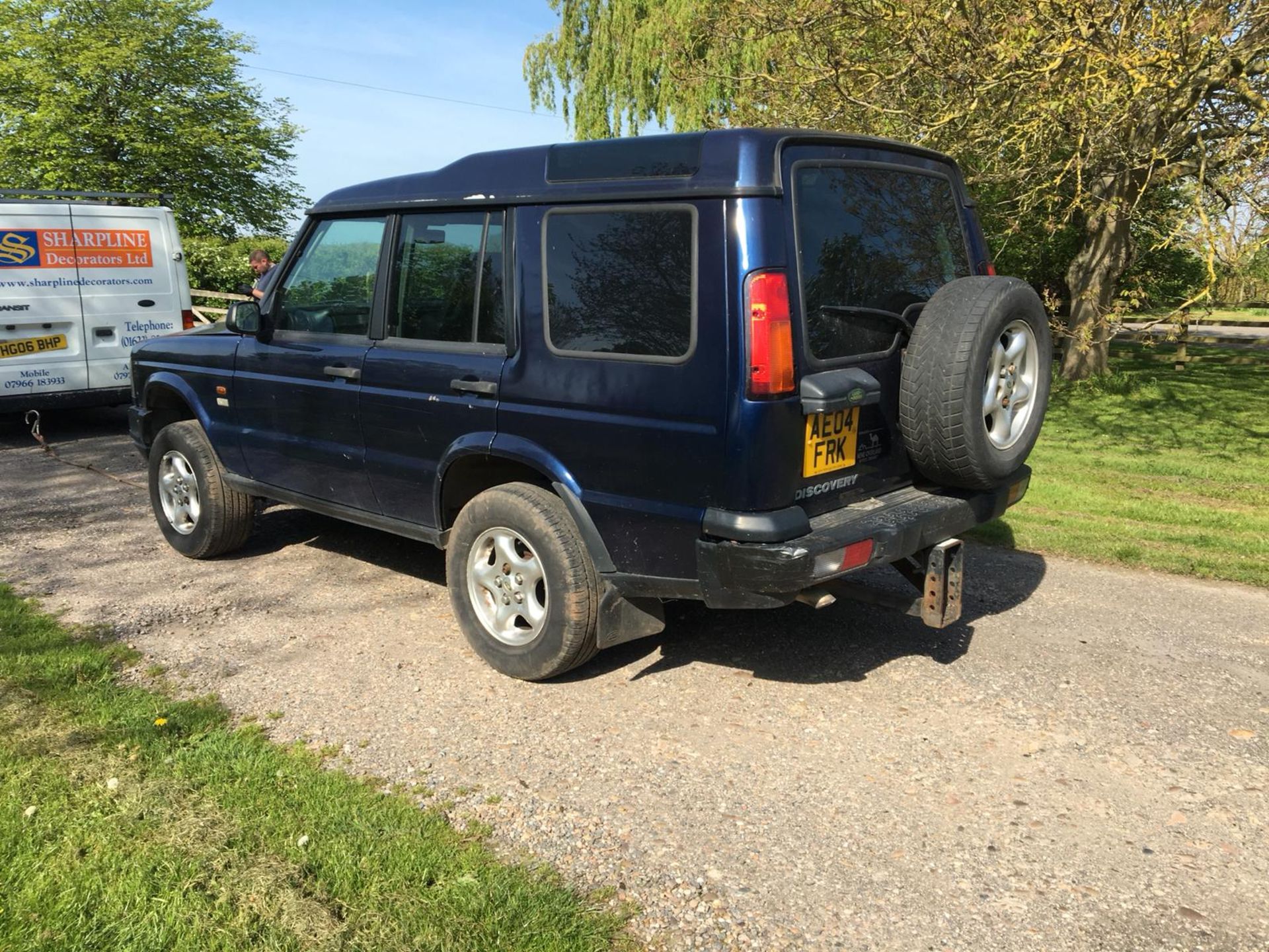 2004/04 REG LAND ROVER DISCOVERY TD5 4X4 BLUE, SELLING AS SPARES / REPAIRS *NO VAT* - Image 4 of 6