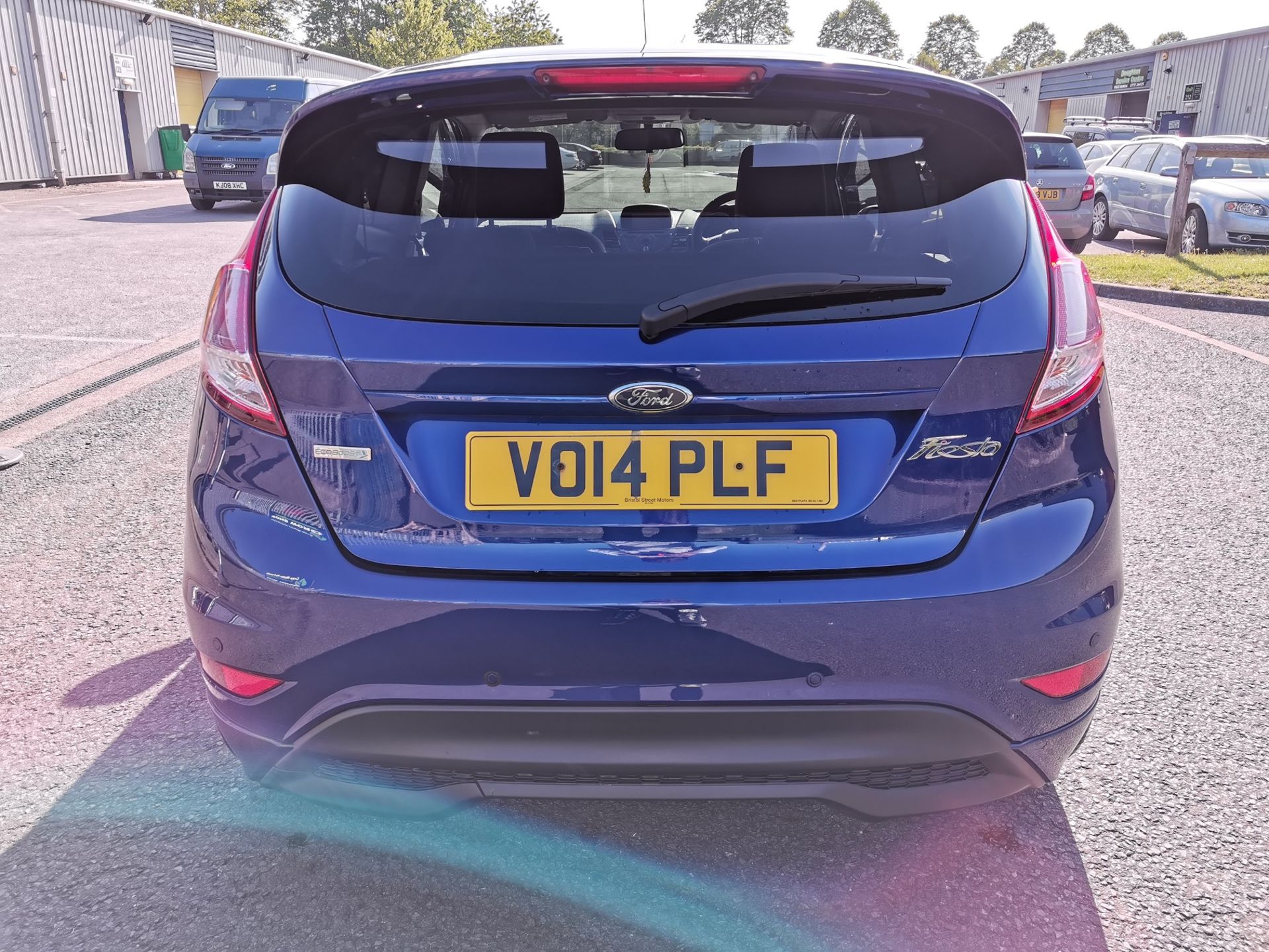 2014/14 REG FORD FIESTA ZETEC S 125 BHP 1.0 ECOBOOST EURO 5 BLUE PETROL 3 DOOR HATCHBACK *NO VAT* - Image 5 of 22