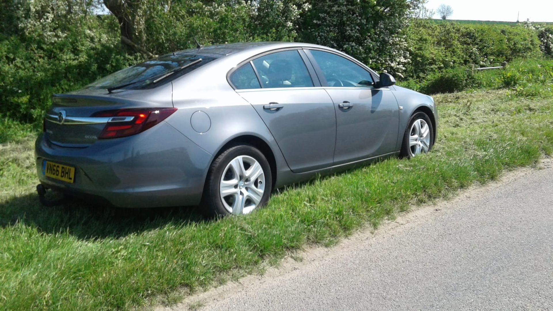 2017/66 REG VAUXHALL INSIGNIA DESIGN CDTI ECOFLEX 1.6 DIESEL GREY, SHOWING 0 FORMER KEEPERS *NO VAT* - Image 5 of 10