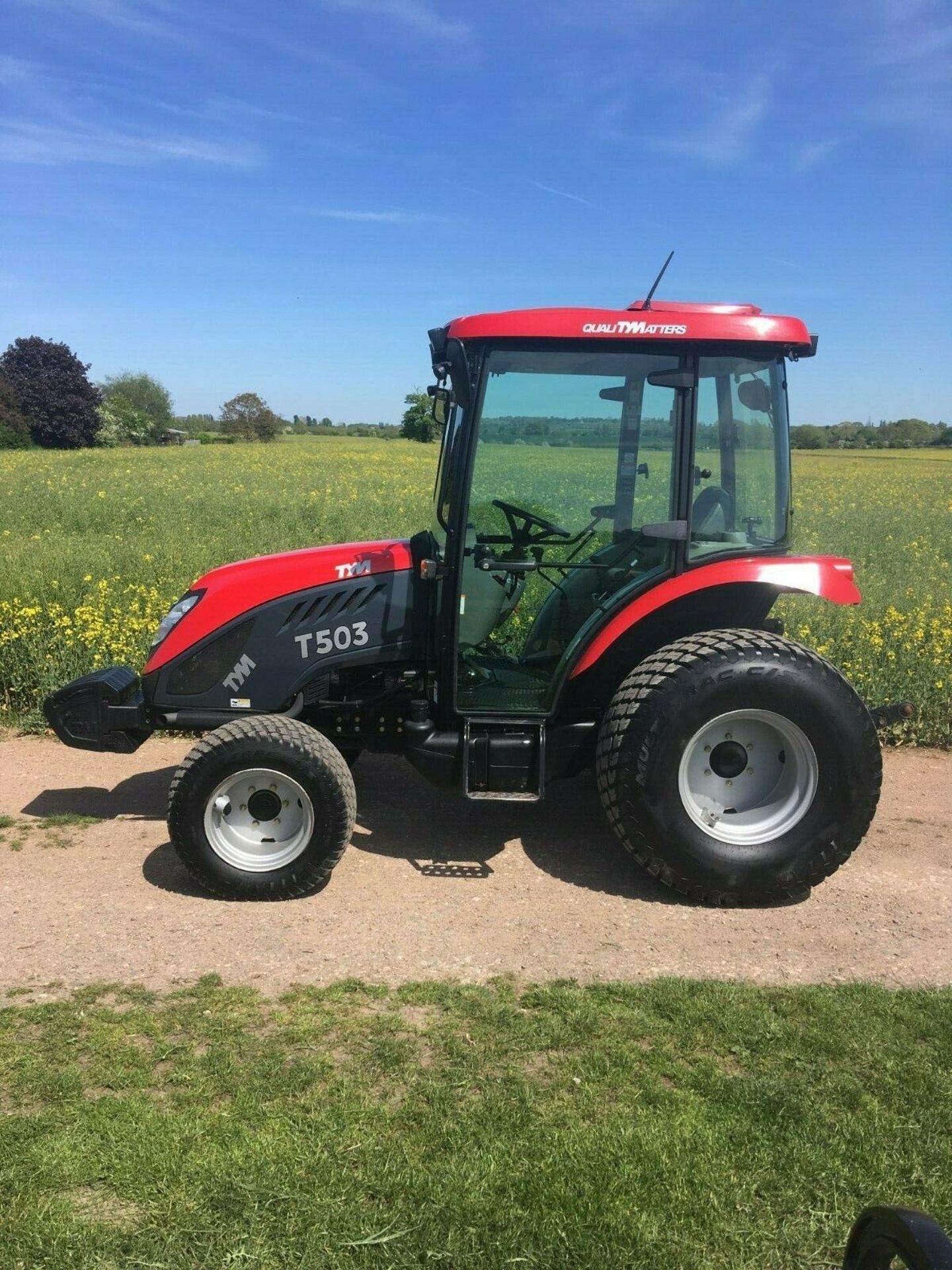 COMPACT TRACTOR TYM T503 50HP, ONLY 945 HOURS, 4x4, YEAR 2013 *PLUS VAT* - Image 3 of 9